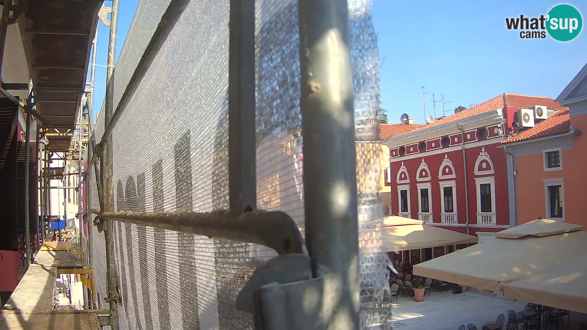 Live webcam Novigrad – Veliki Trg / Piazza Grande – Istria – Croatien