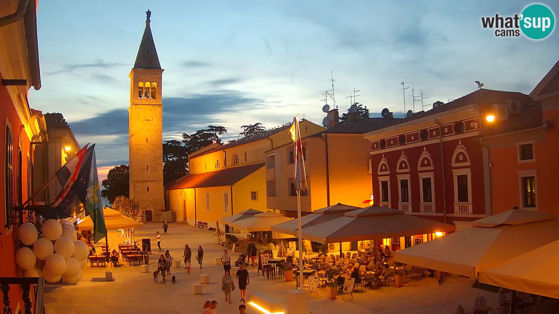 Novigrad Webcam – Veliki Trg (großen Platz) – Istrien – Kroatien