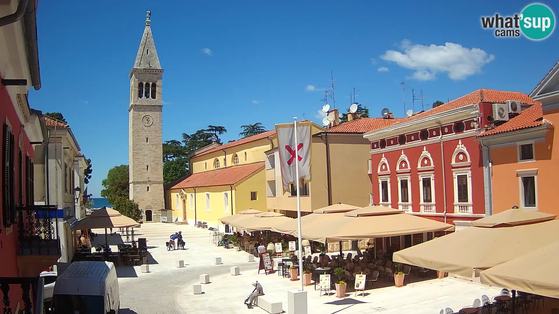 Novigrad Webcam – Veliki Trg (großen Platz) – Istrien – Kroatien