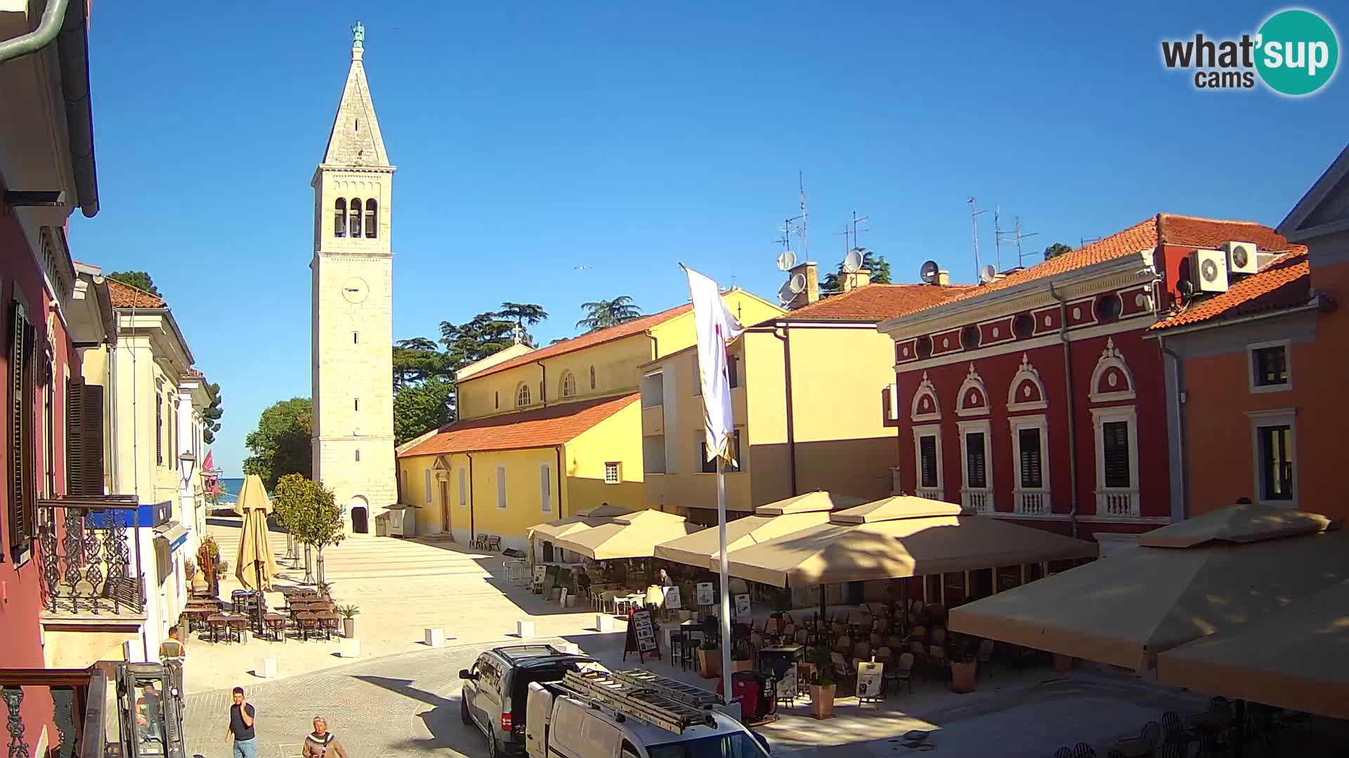 Web Kamera Novigrad – Veliki Trg / Piazza Grande