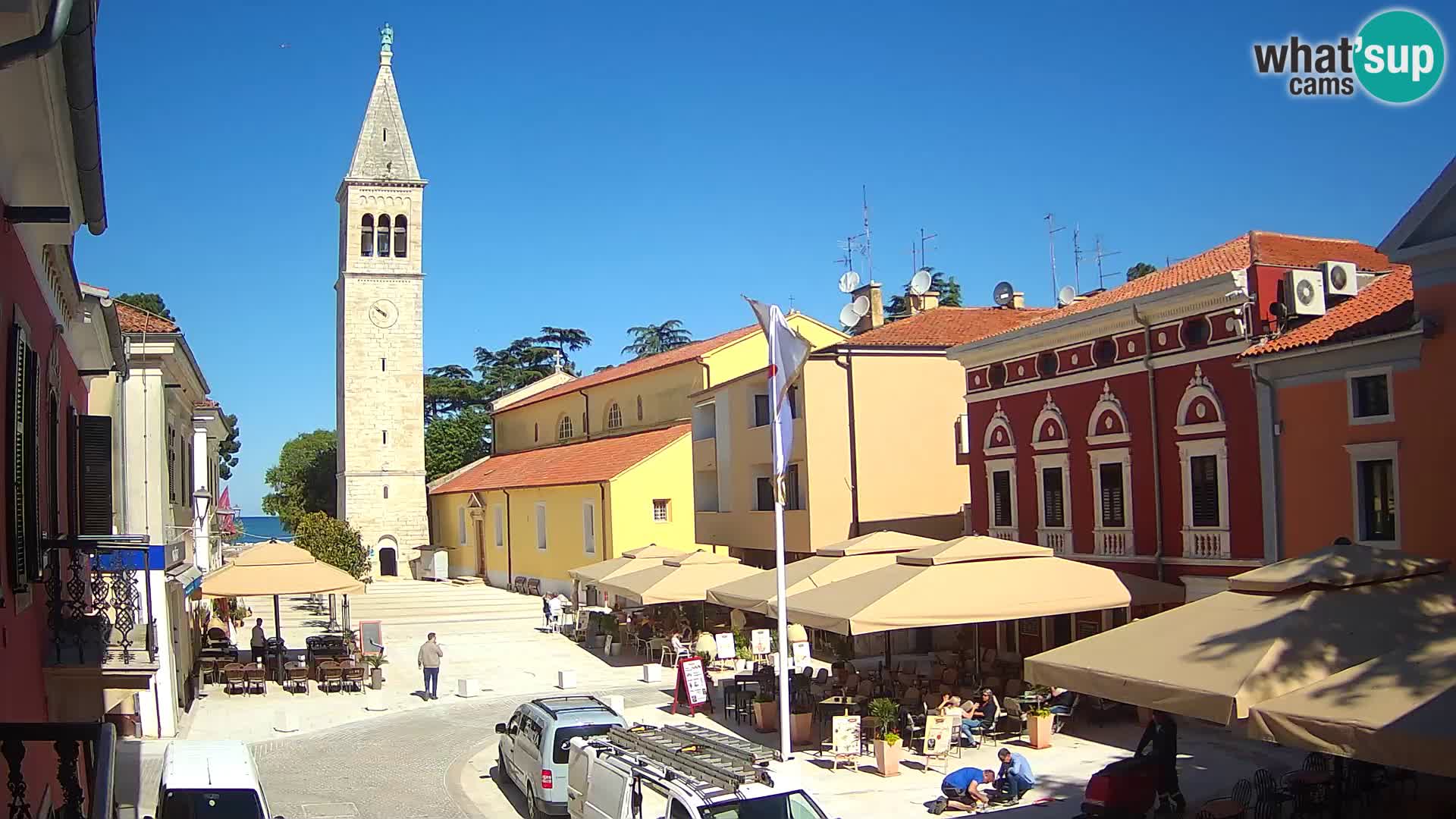 Novigrad Webcam – Veliki Trg (großen Platz) – Istrien – Kroatien