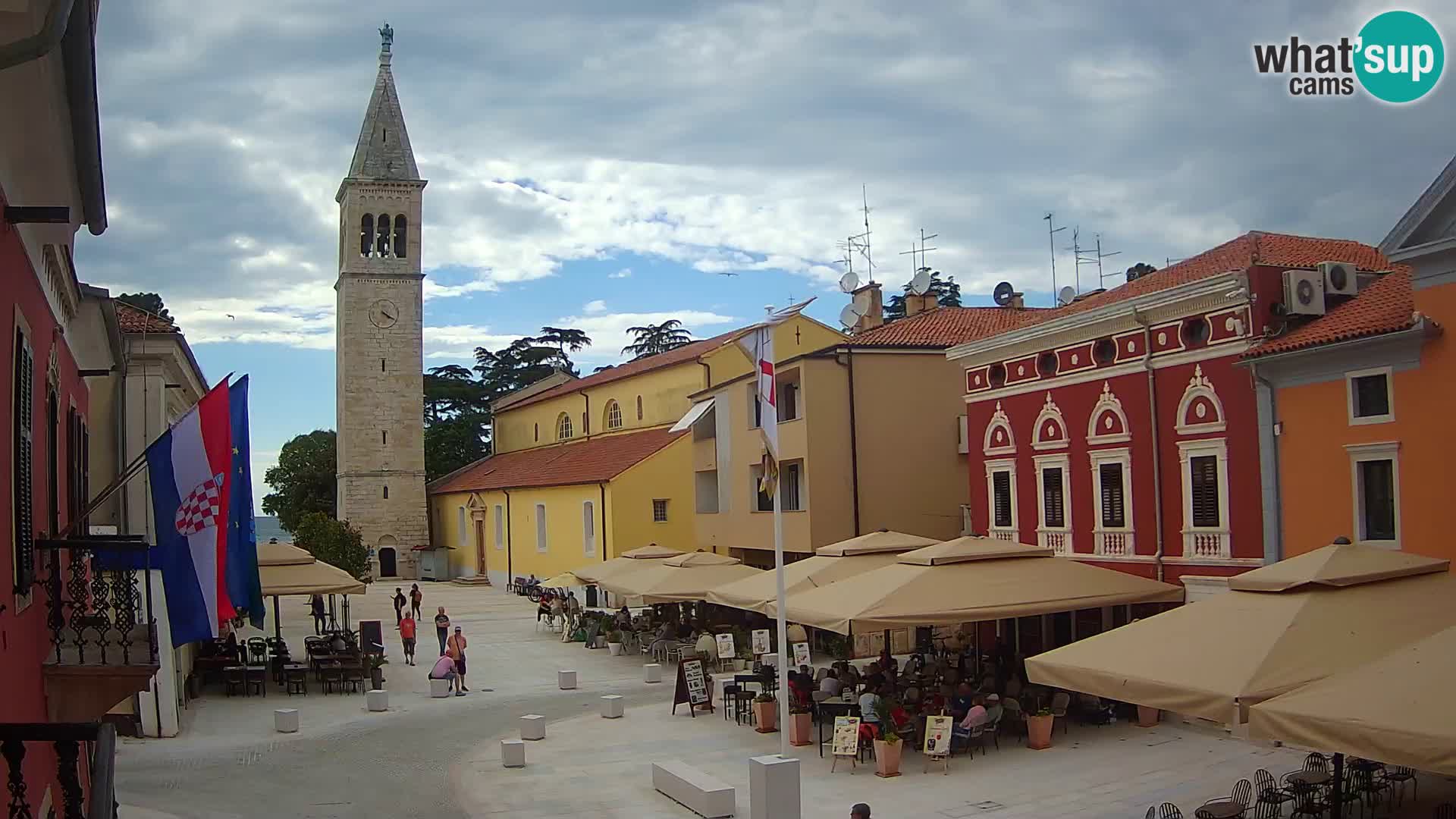 LIVE Webcam Cittanova / Novigrad – Piazza Grande – Istria