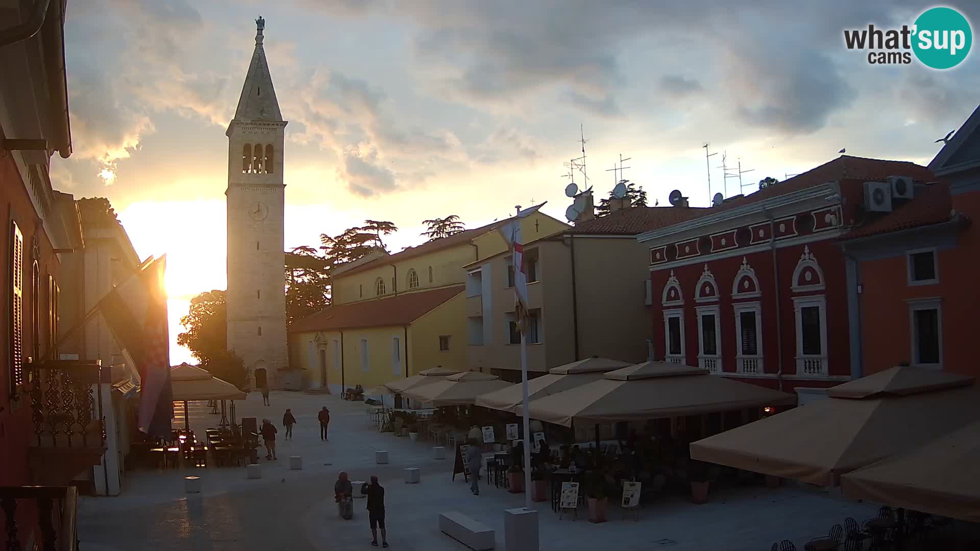 LIVE Webcam Cittanova / Novigrad – Piazza Grande – Istria