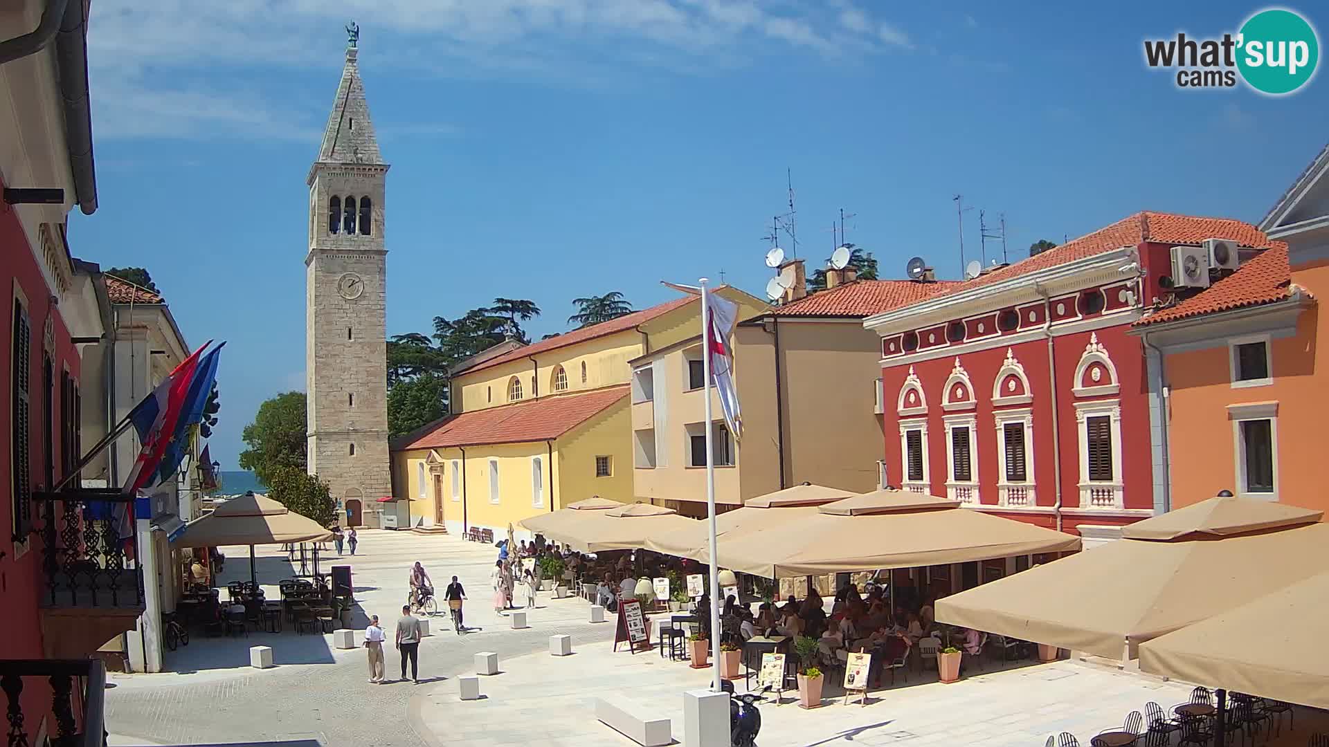 Web Kamera Novigrad – Veliki Trg / Piazza Grande