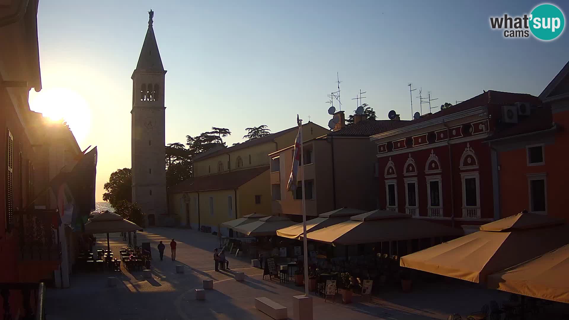 Novigrad Webcam – Veliki Trg (großen Platz) – Istrien – Kroatien