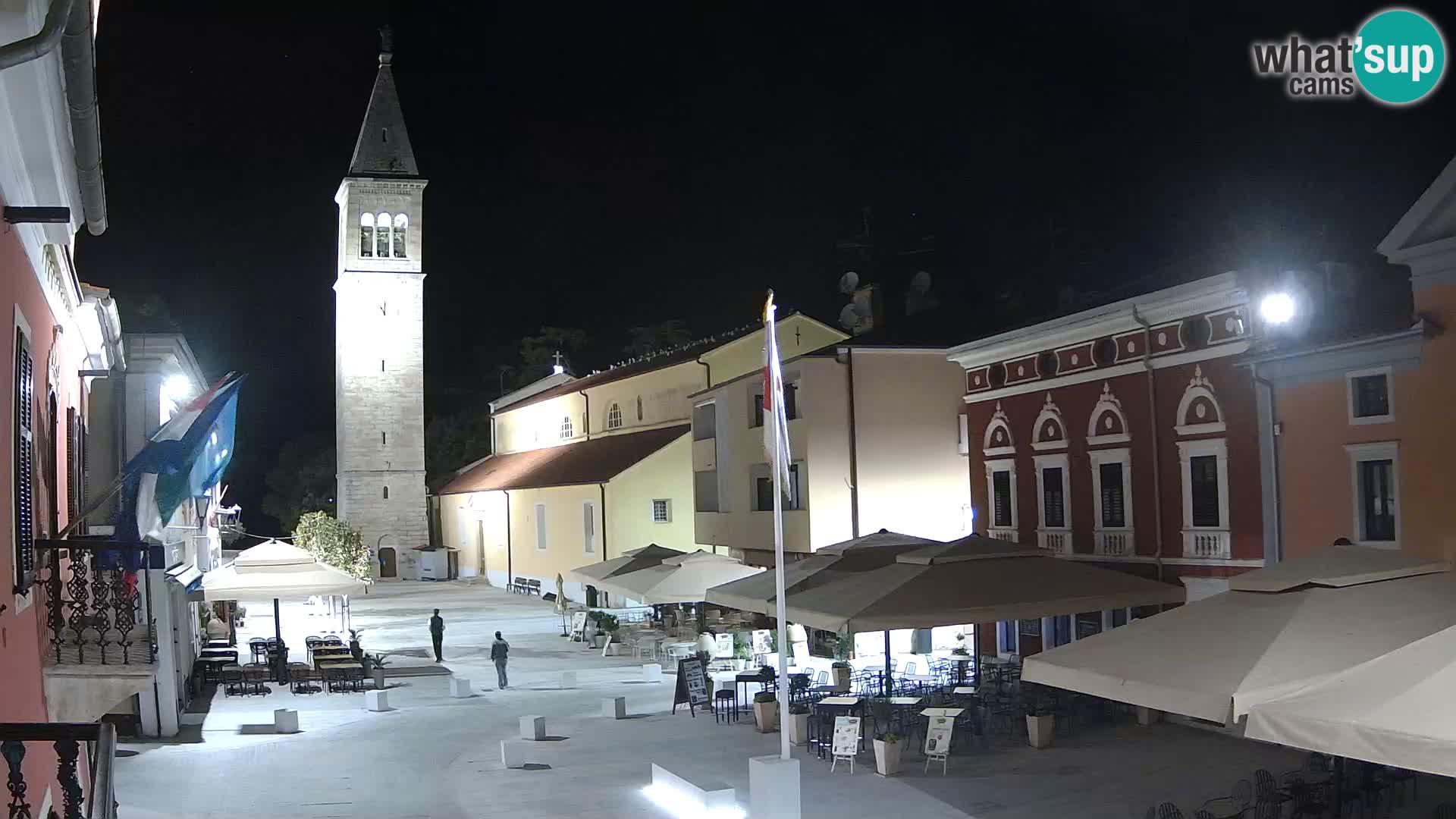 Live webcam Novigrad – Veliki Trg (big square) – Istria – Croatien