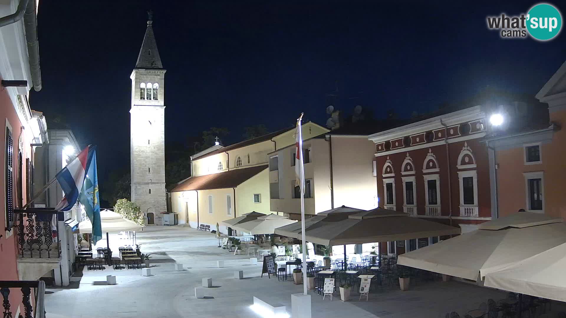 Novigrad Webcam – Veliki Trg (großen Platz) – Istrien – Kroatien