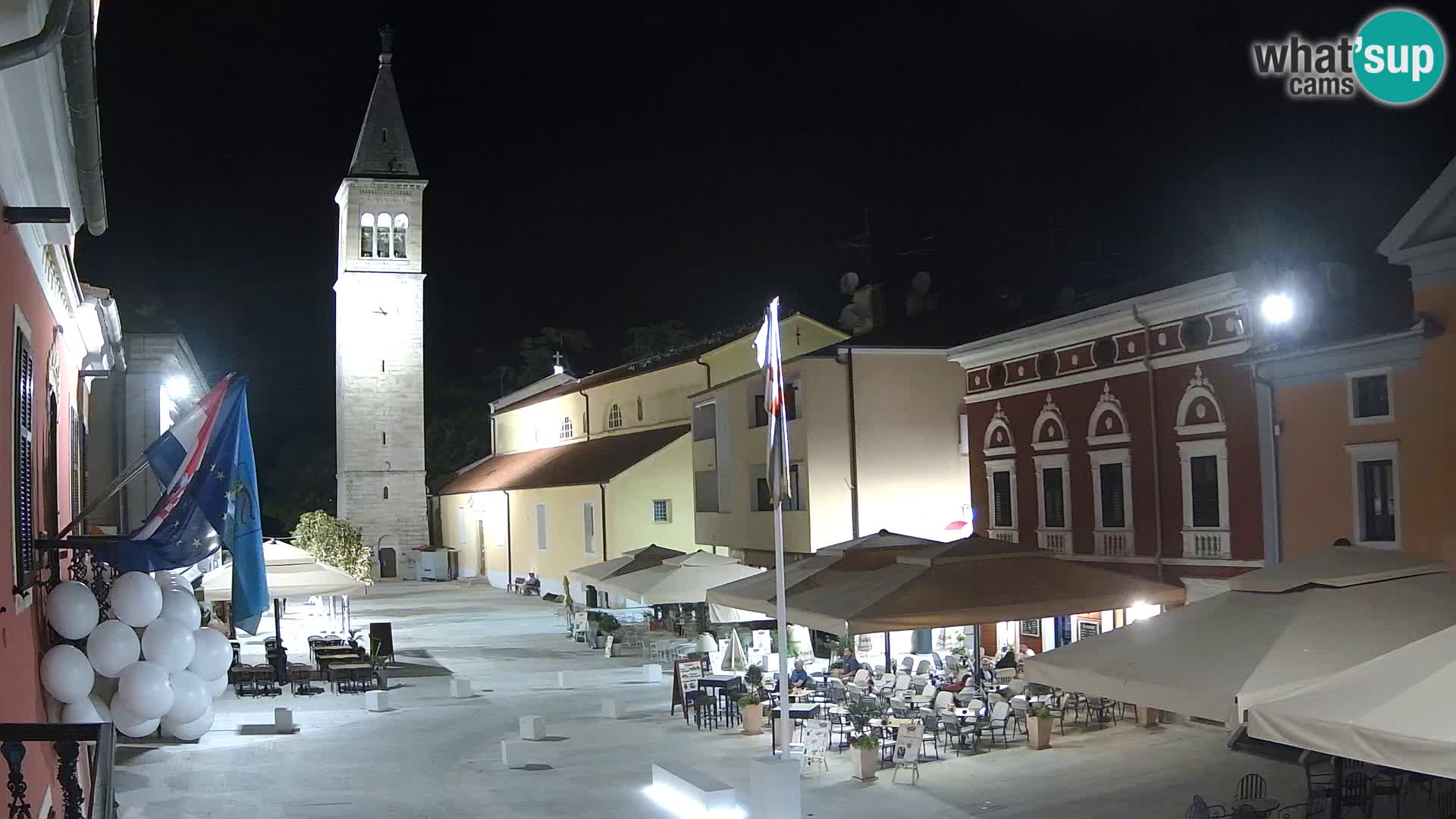 Live webcam Novigrad – Veliki Trg / Piazza Grande – Istria – Croatien