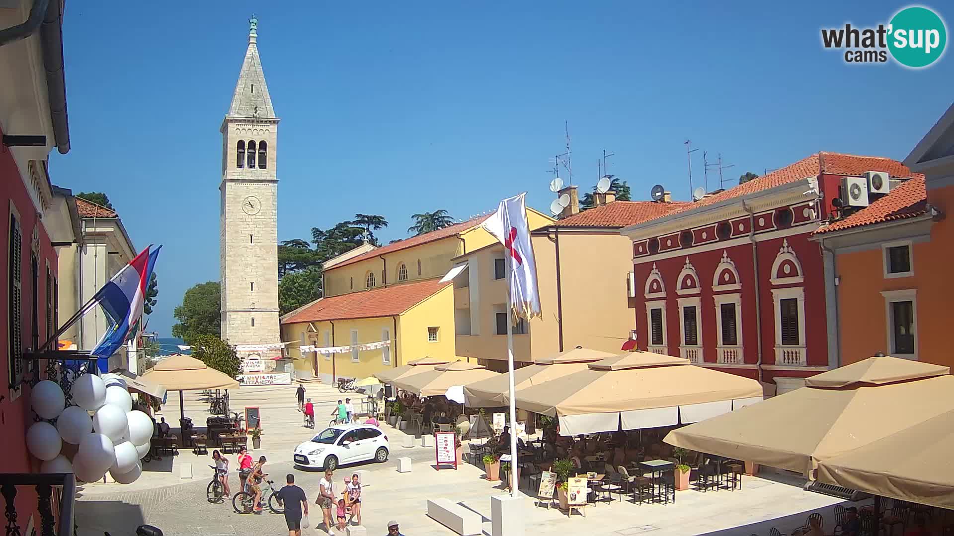 Novigrad Webcam – Veliki Trg (großen Platz) – Istrien – Kroatien
