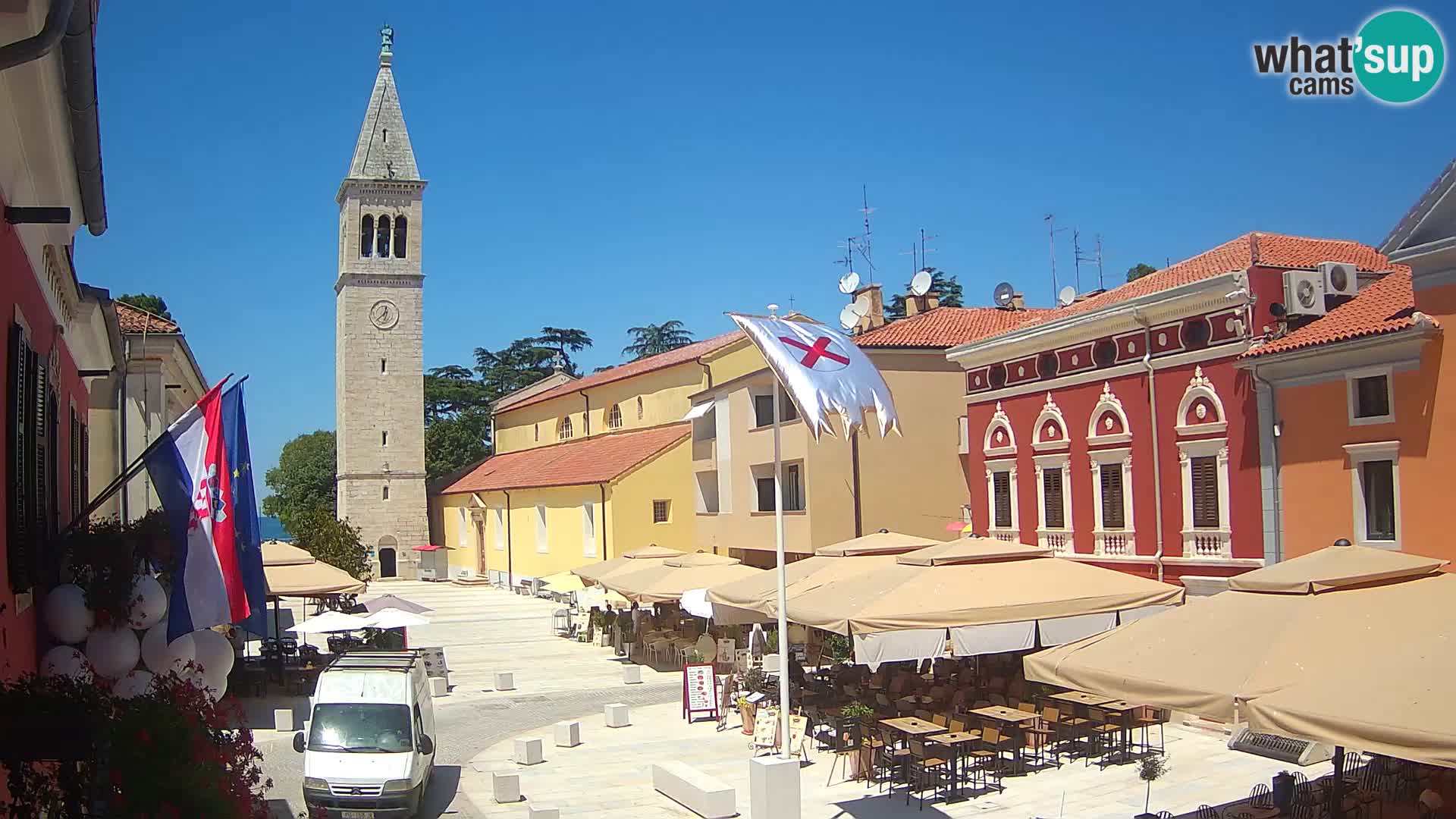 Web Kamera Novigrad – Veliki Trg / Piazza Grande