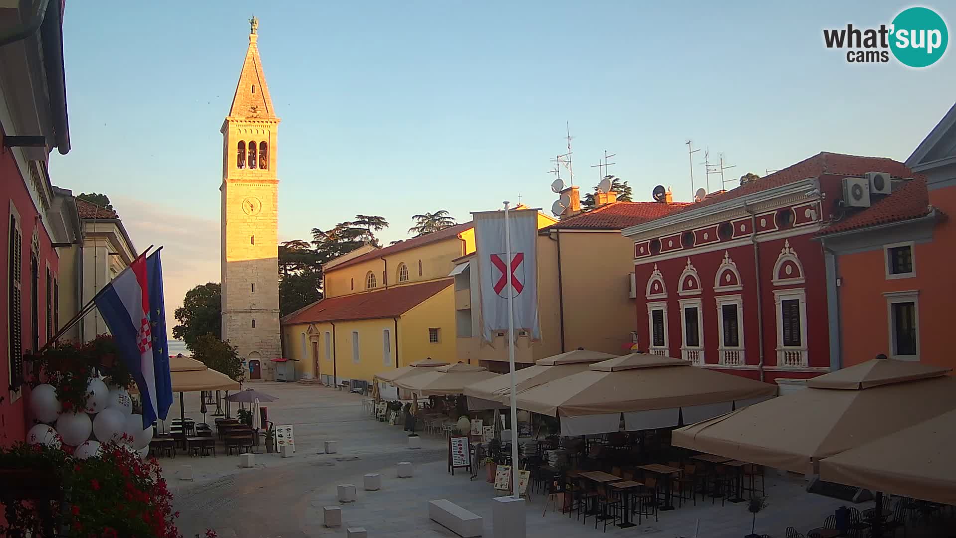 Web Kamera Novigrad – Veliki Trg / Piazza Grande