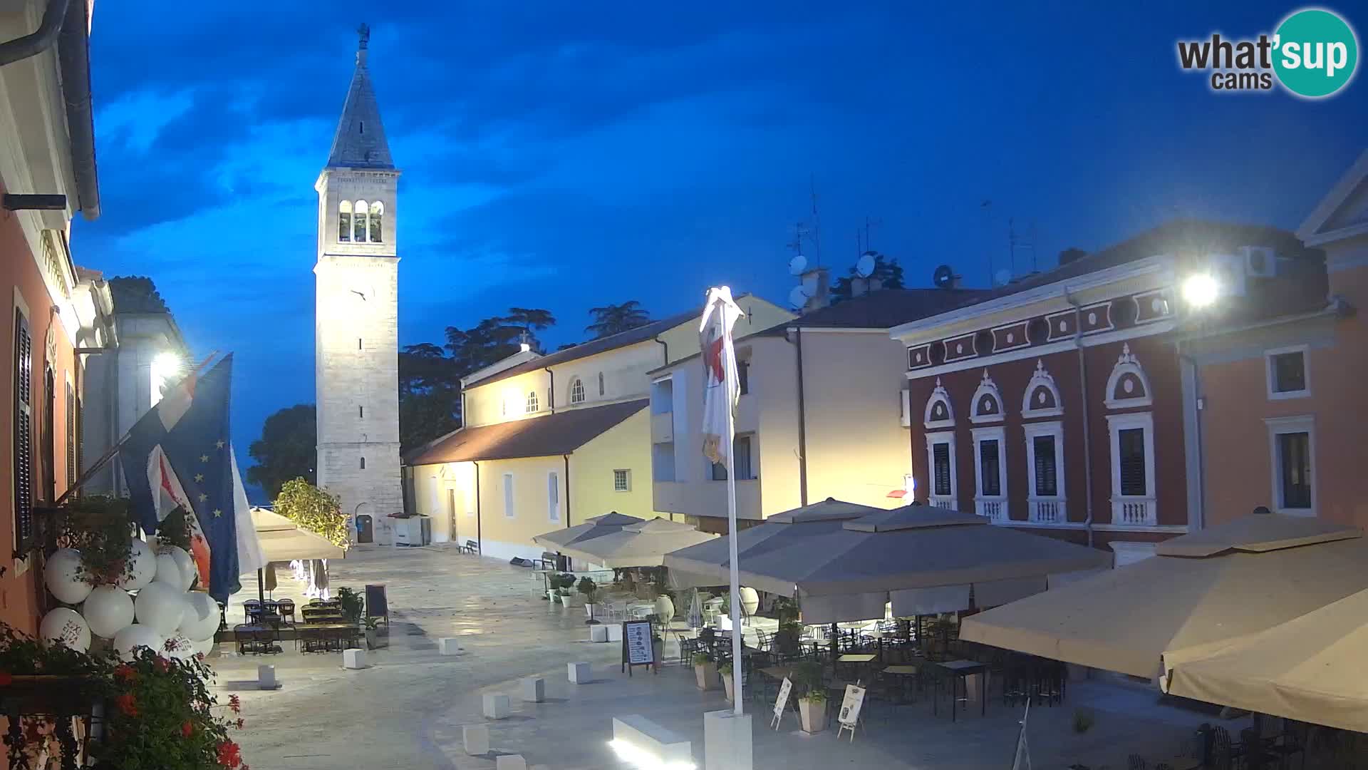 Spletna kamera Novigrad – Veliki Trg