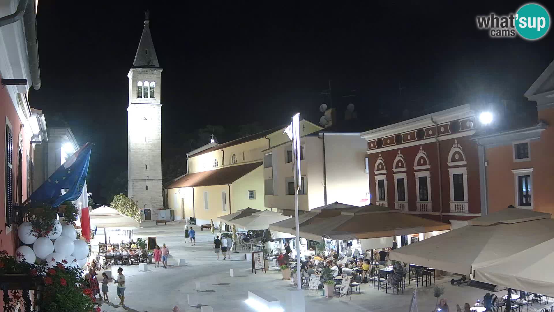 Novigrad Webcam – Veliki Trg (großen Platz) – Istrien – Kroatien