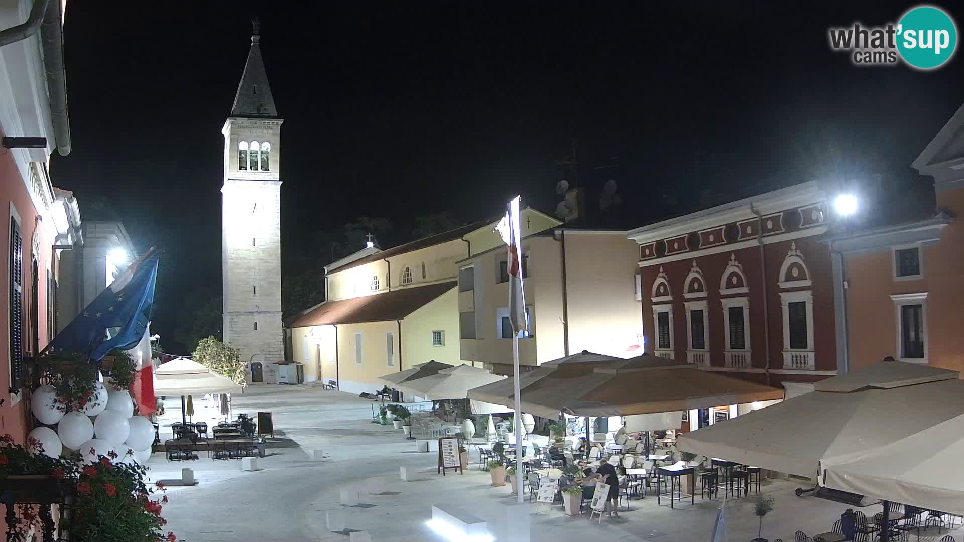 Live webcam Novigrad – Veliki Trg / Piazza Grande – Istria – Croatien