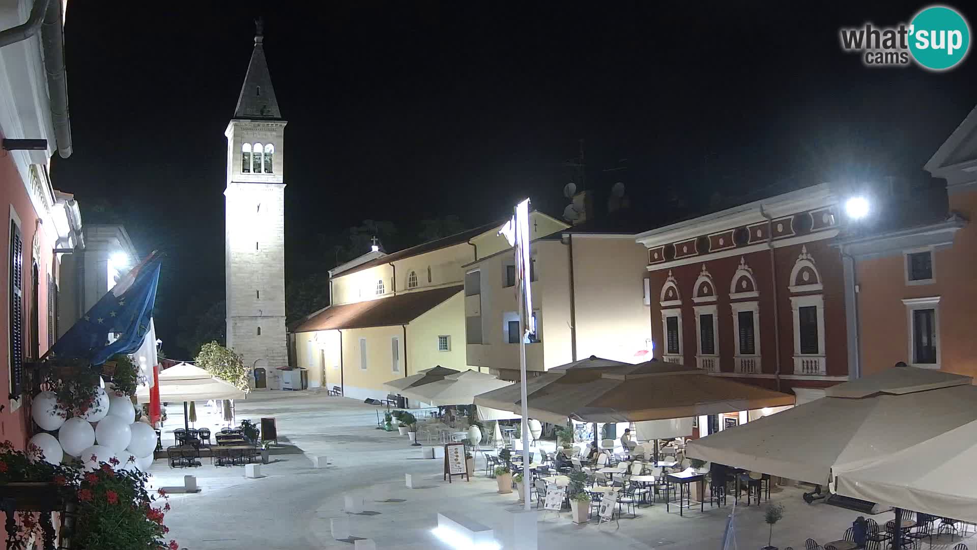 Live webcam Novigrad – Veliki Trg / Piazza Grande – Istria – Croatien