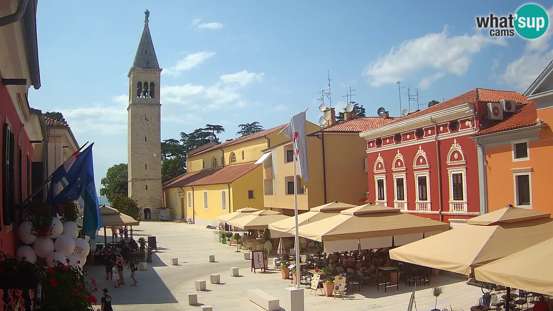 Novigrad Webcam – Veliki Trg (großen Platz) – Istrien – Kroatien