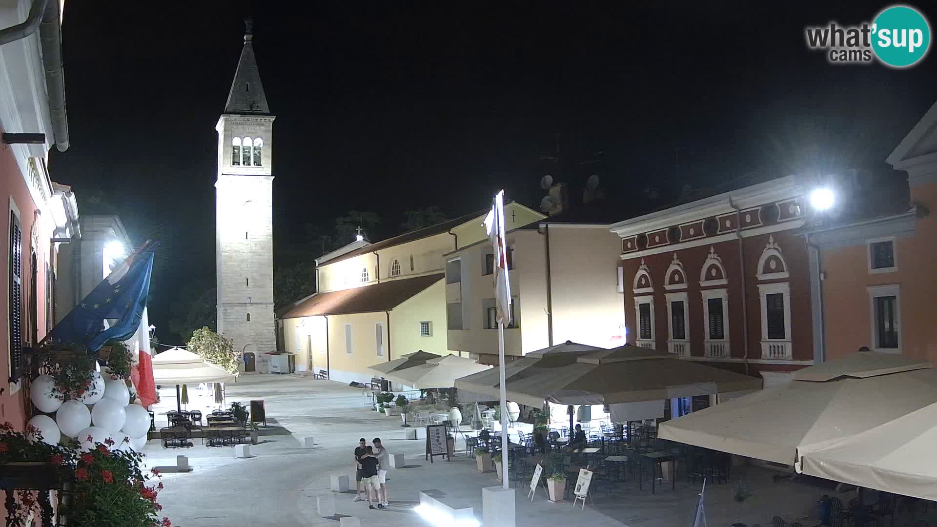 Novigrad Webcam – Veliki Trg (großen Platz) – Istrien – Kroatien