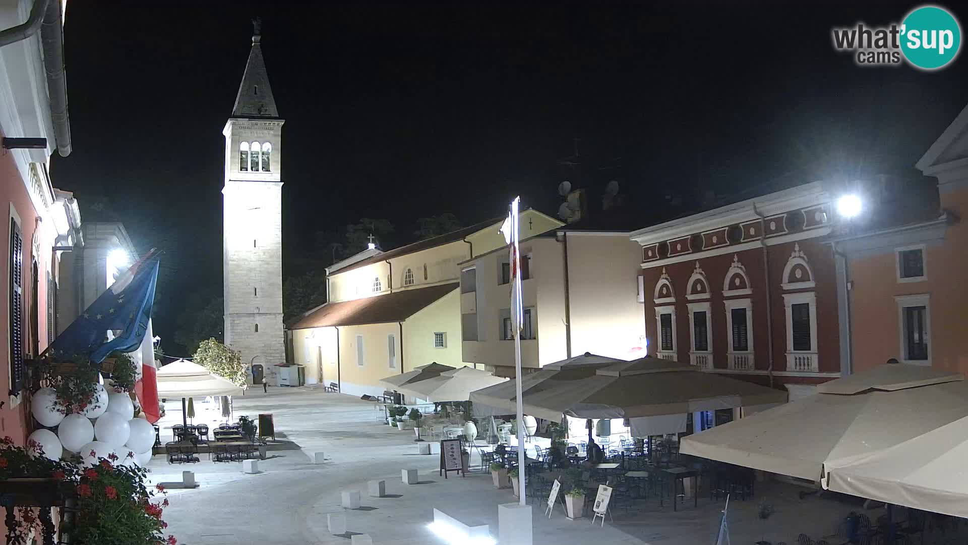 Novigrad Webcam – Veliki Trg (großen Platz) – Istrien – Kroatien