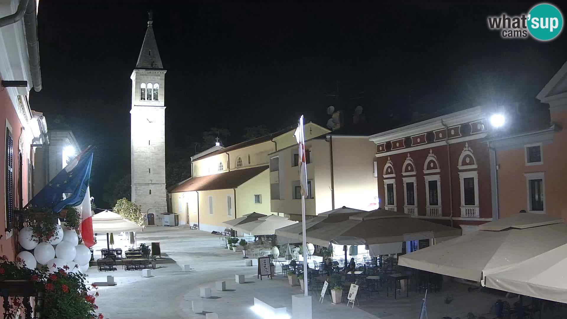 Web Kamera Novigrad – Veliki Trg / Piazza Grande