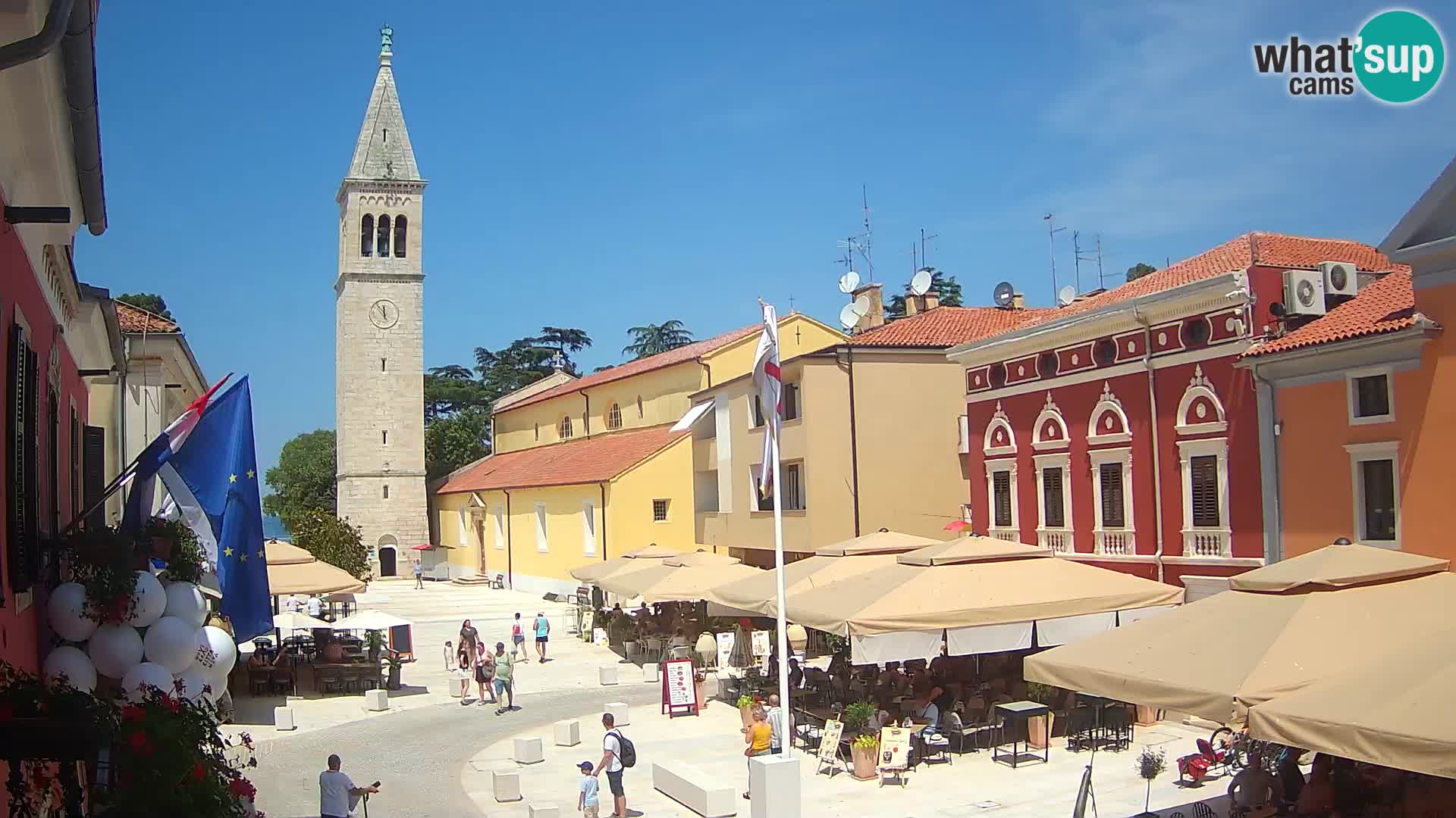 Spletna kamera Novigrad – Veliki Trg