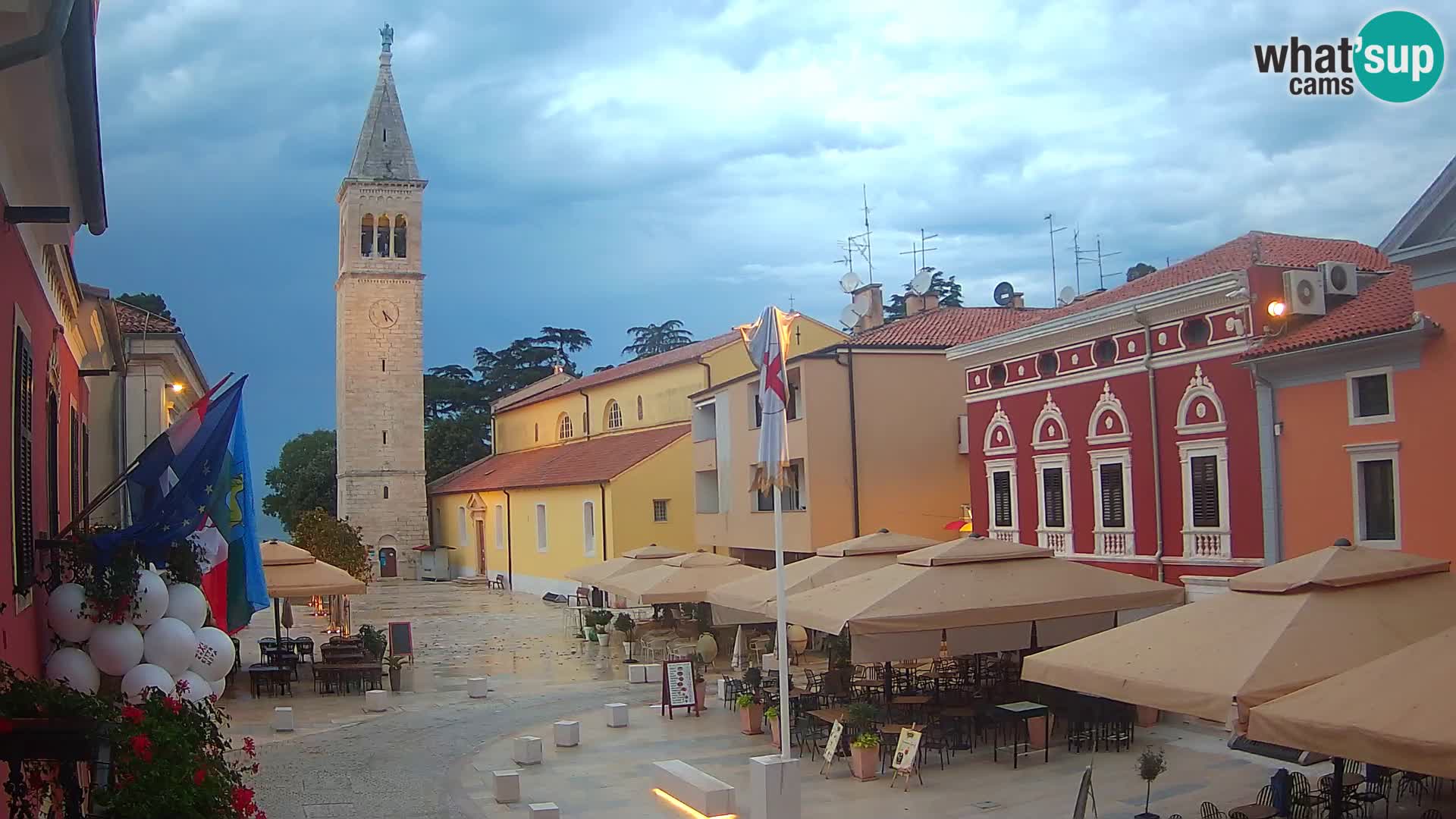 Spletna kamera Novigrad – Veliki Trg