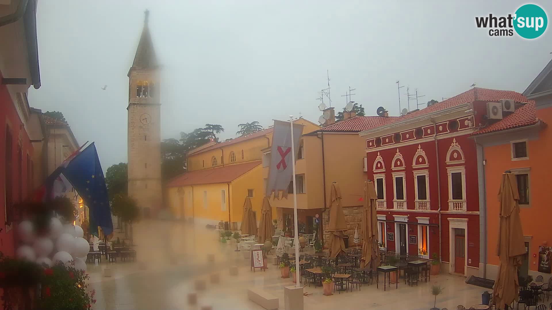 Live Webcam Novigrad – Veliki Trg (gran plaza) – Piazza Grande