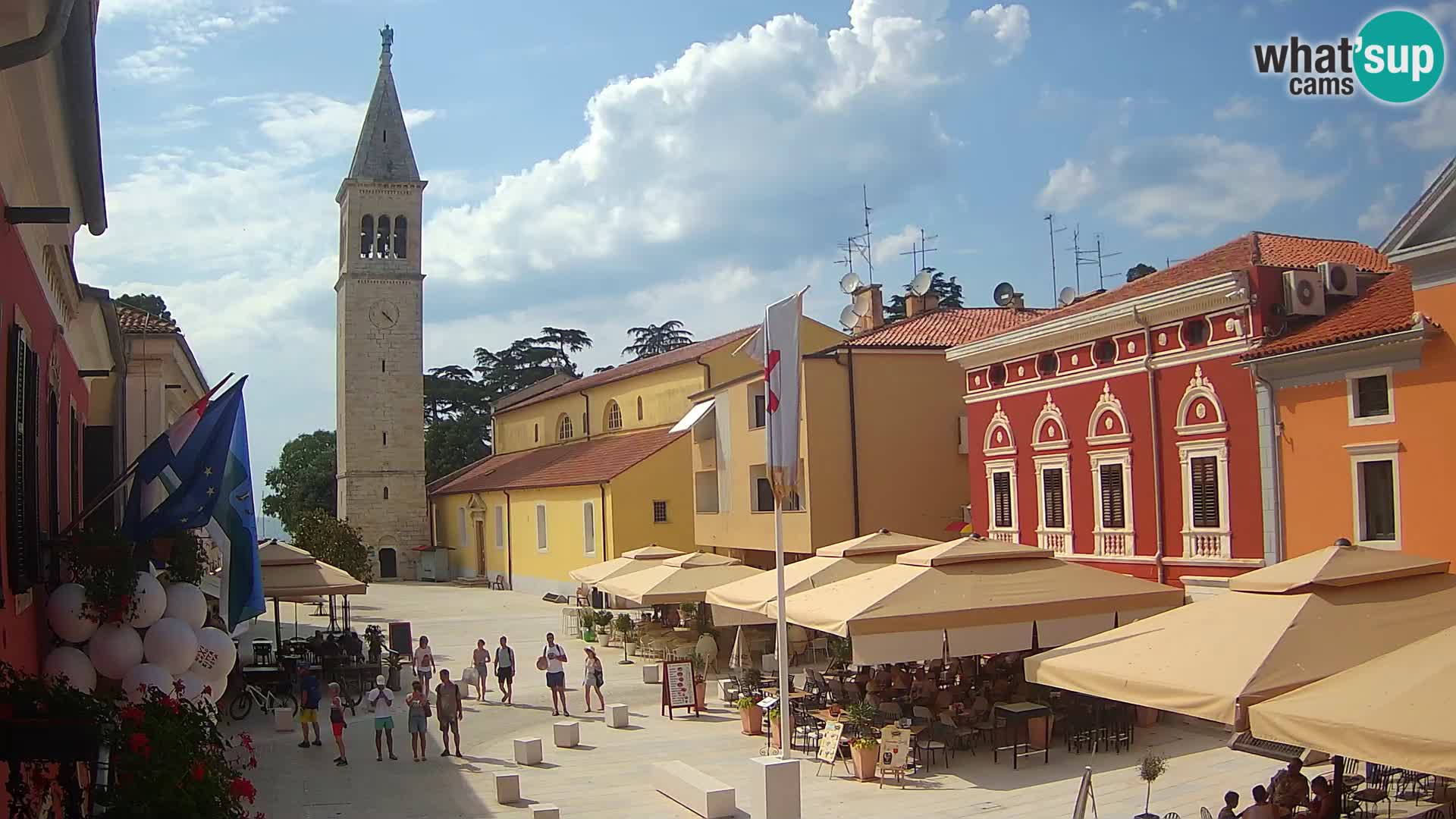 Novigrad Webcam – Veliki Trg (großen Platz) – Istrien – Kroatien