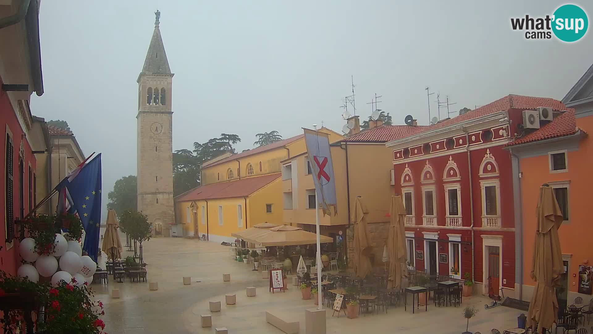 LIVE Webcam Cittanova / Novigrad – Piazza Grande – Istria