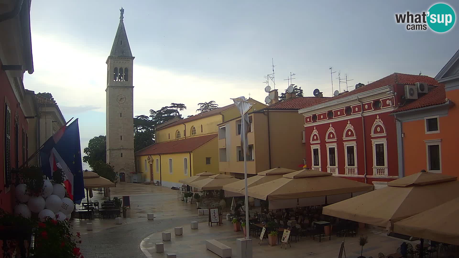 Novigrad Webcam – Veliki Trg (großen Platz) – Istrien – Kroatien