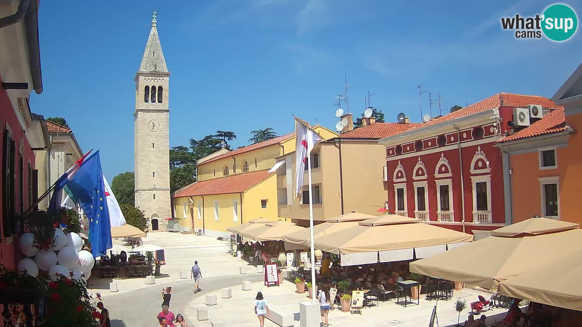 Spletna kamera Novigrad – Veliki Trg