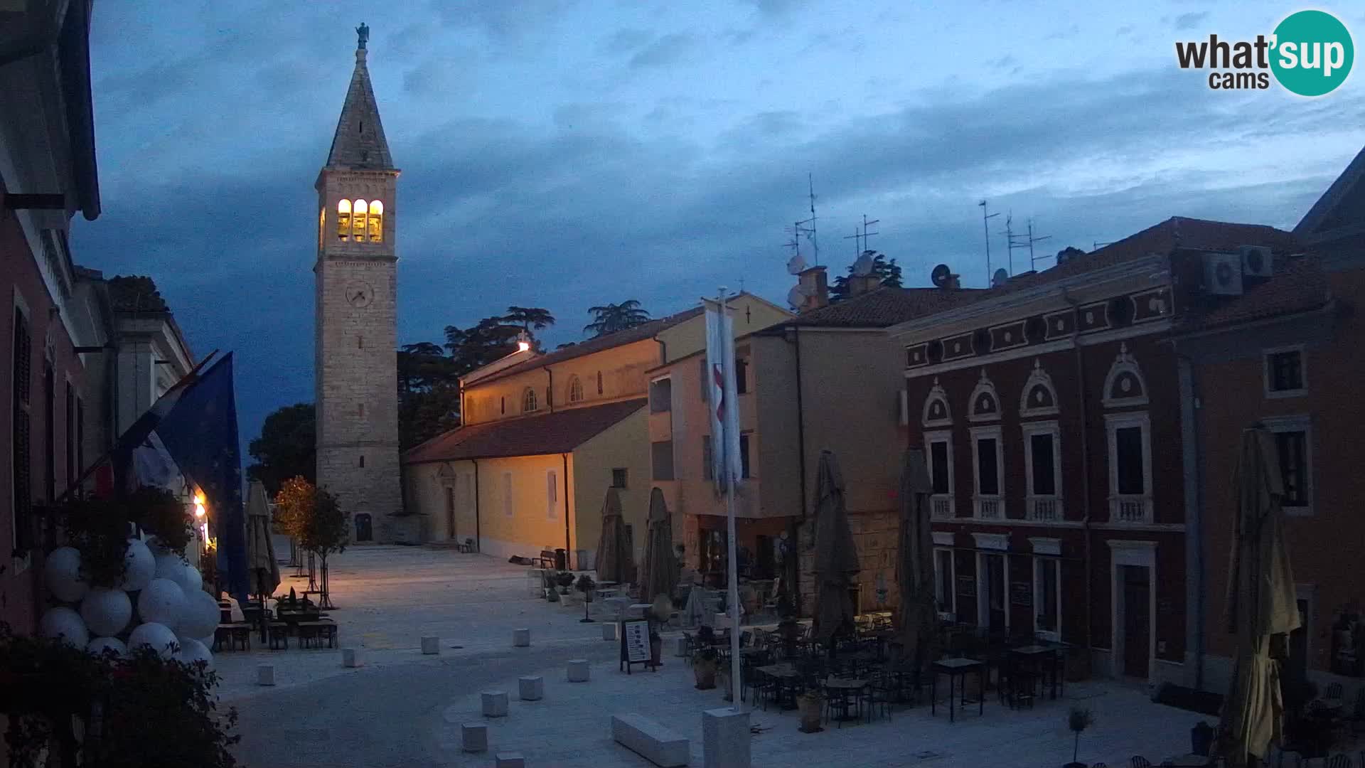 Live Webcam Novigrad – Veliki Trg (gran plaza) – Piazza Grande