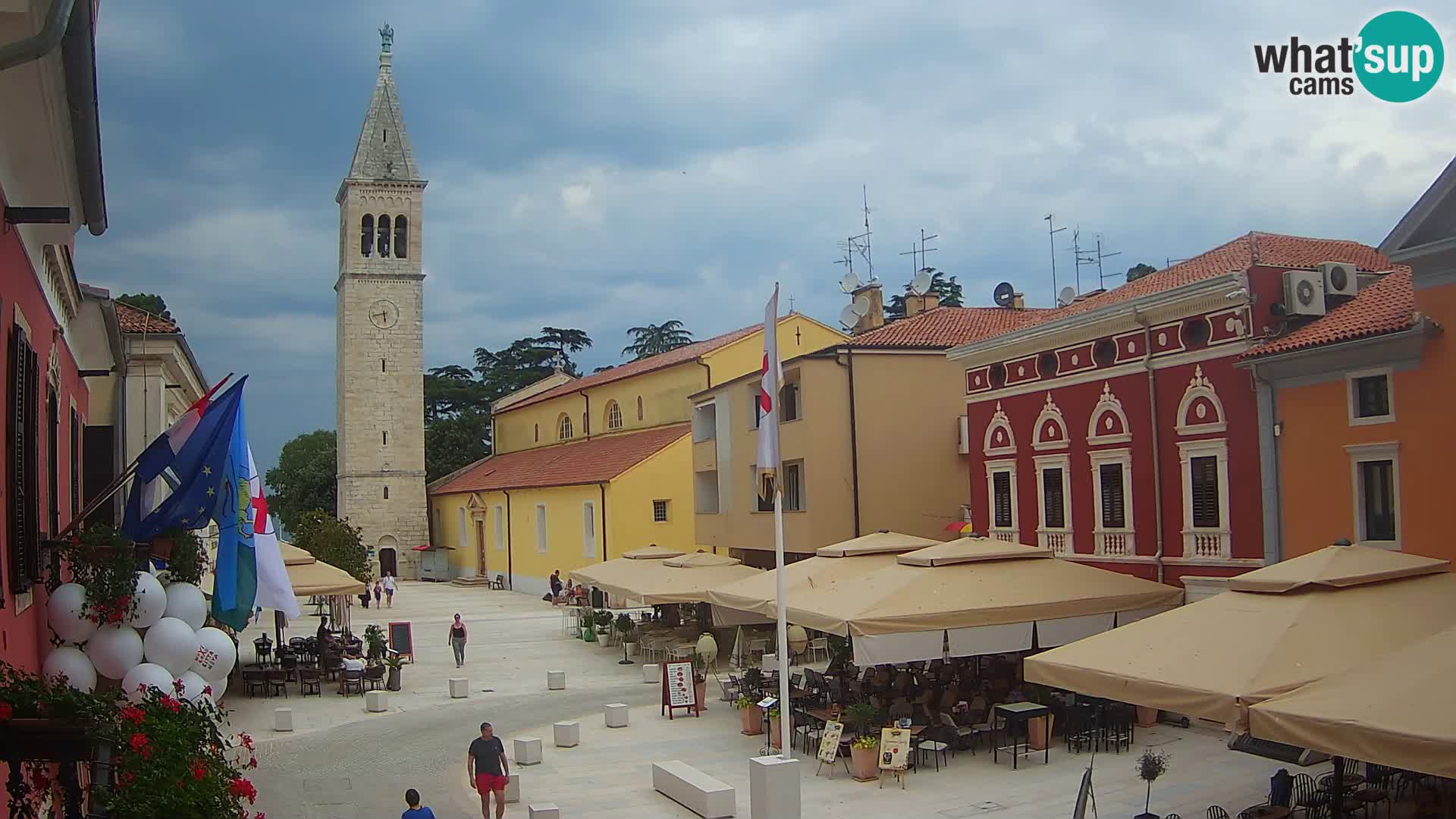 Novigrad Webcam – Veliki Trg (großen Platz) – Istrien – Kroatien