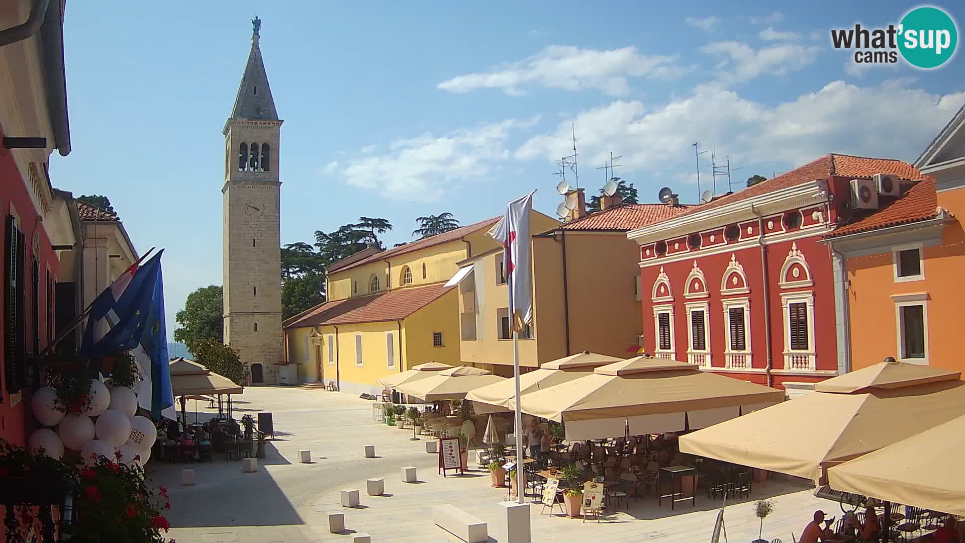 Novigrad Webcam – Veliki Trg (großen Platz) – Istrien – Kroatien