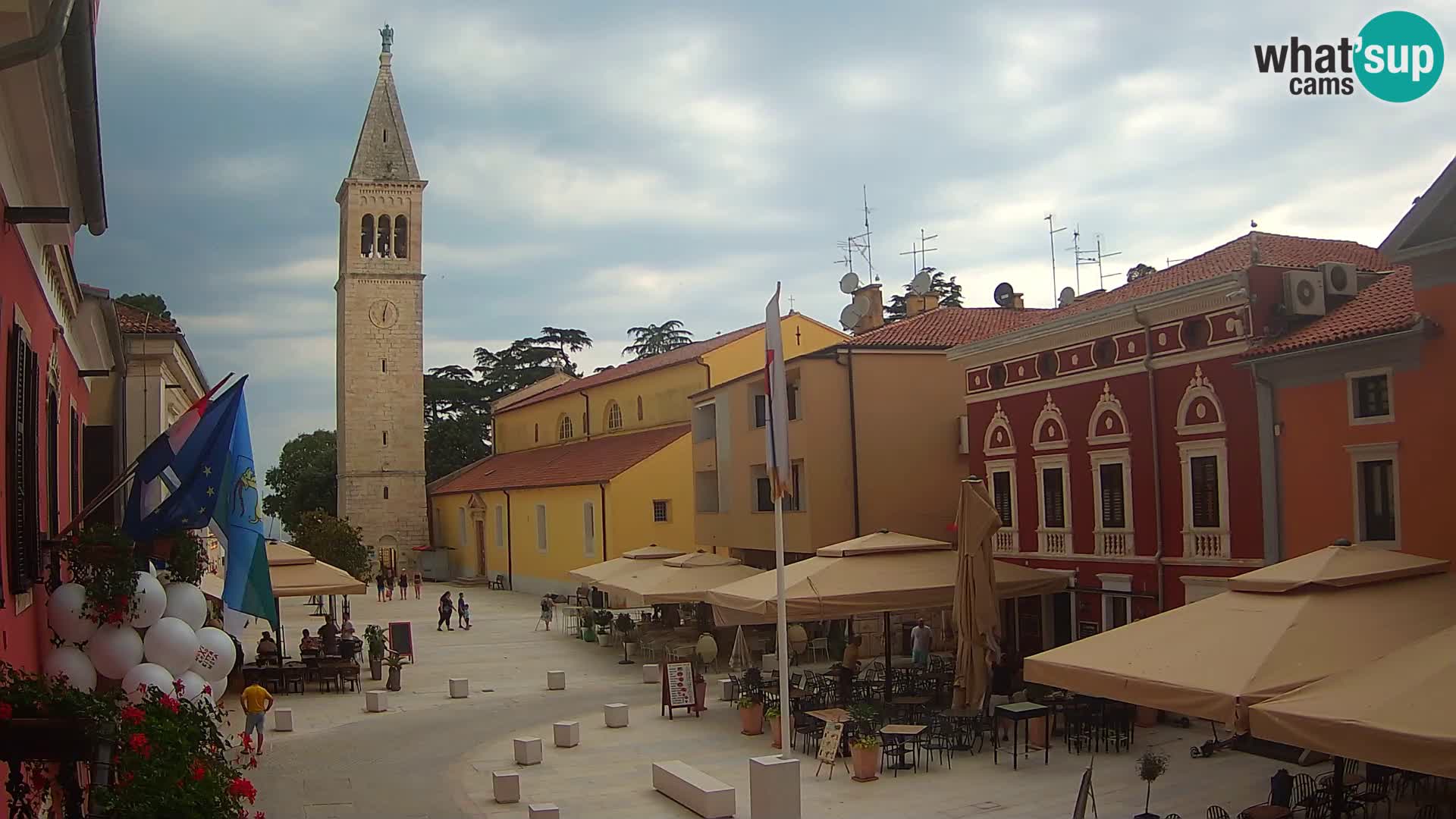Novigrad Webcam – Veliki Trg (großen Platz) – Istrien – Kroatien