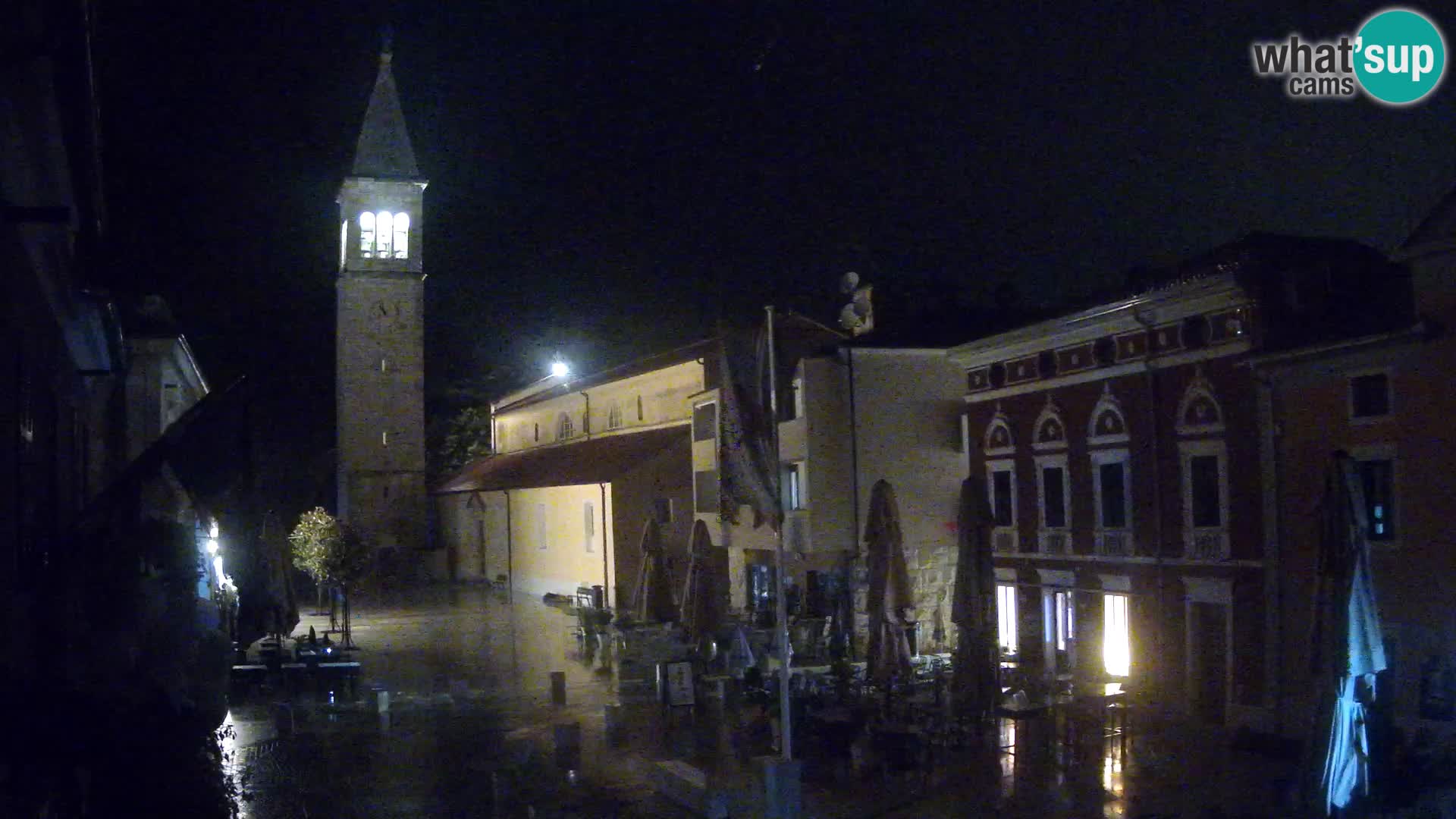 Live webcam Novigrad – Veliki Trg (grande place) – Piazza Grande