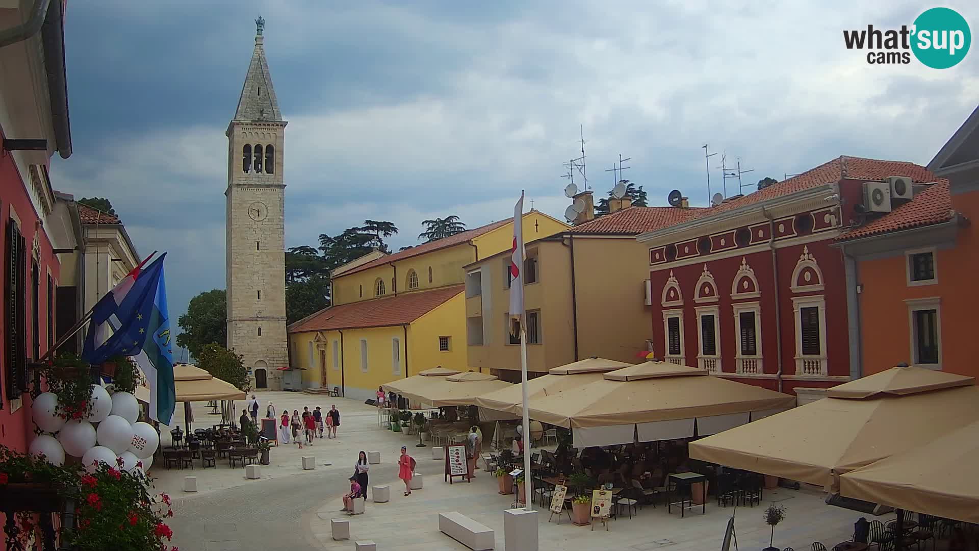 Spletna kamera Novigrad – Veliki Trg