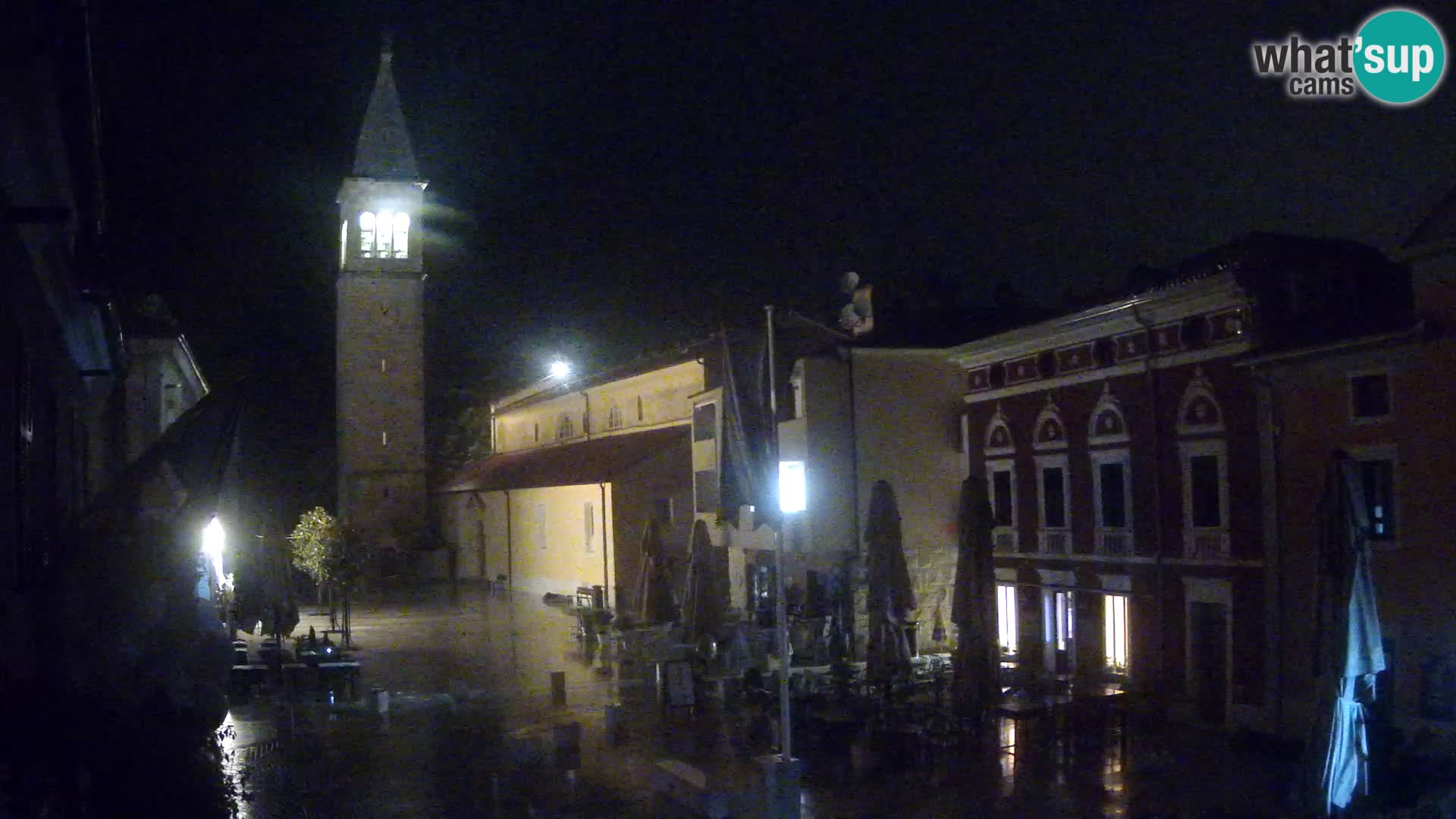 Live webcam Novigrad – Veliki Trg (grande place) – Piazza Grande