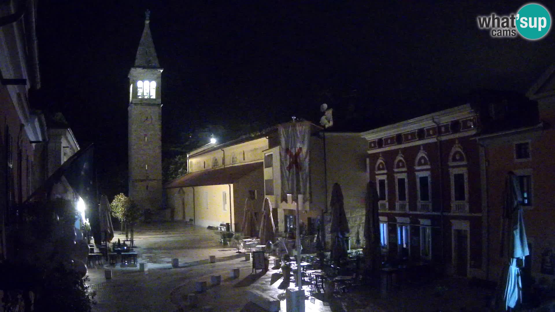 LIVE Webcam Cittanova / Novigrad – Piazza Grande – Istria