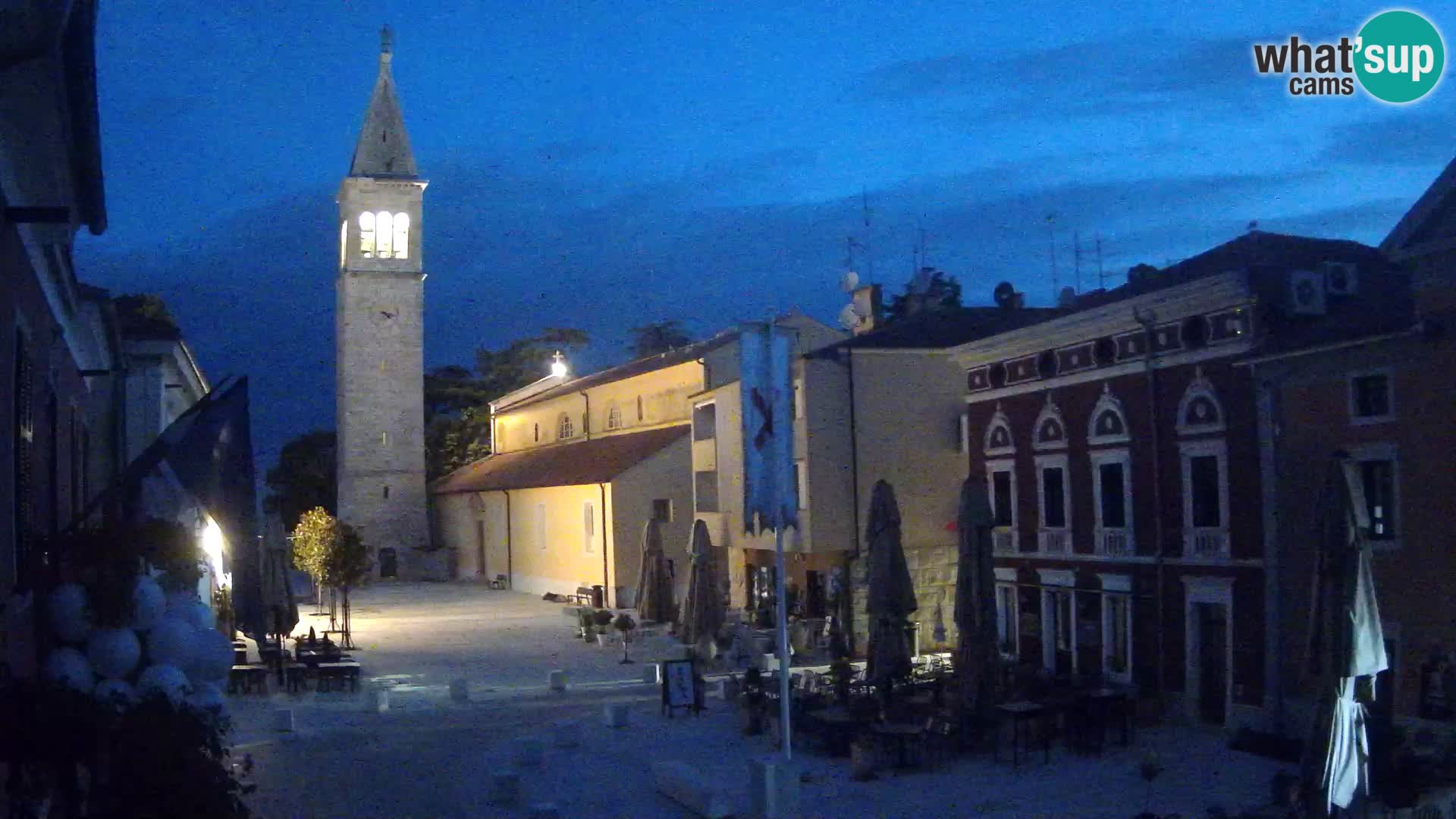 LIVE Webcam Cittanova / Novigrad – Piazza Grande – Istria