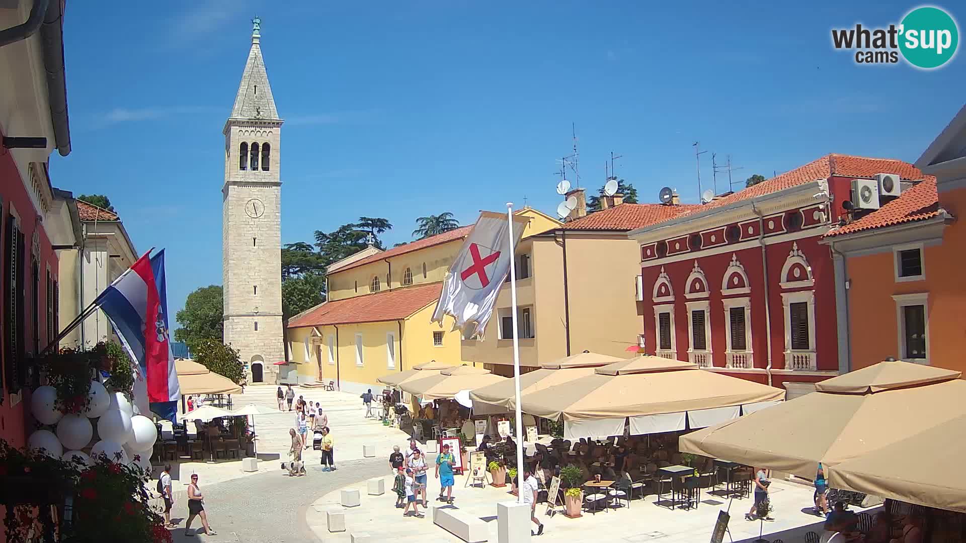 Web Kamera Novigrad – Veliki Trg / Piazza Grande