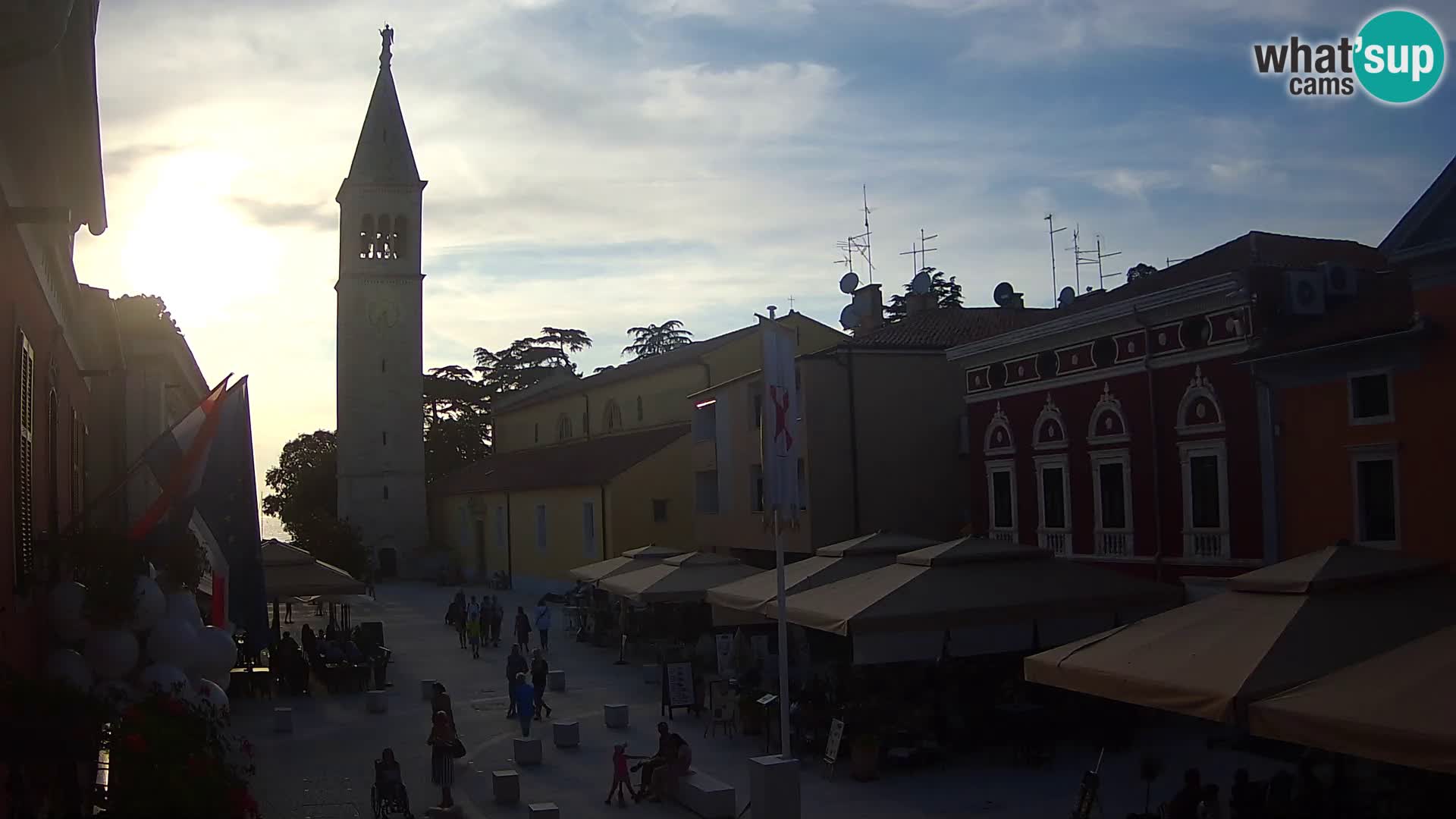 Novigrad Webcam – Veliki Trg (großen Platz) – Istrien – Kroatien