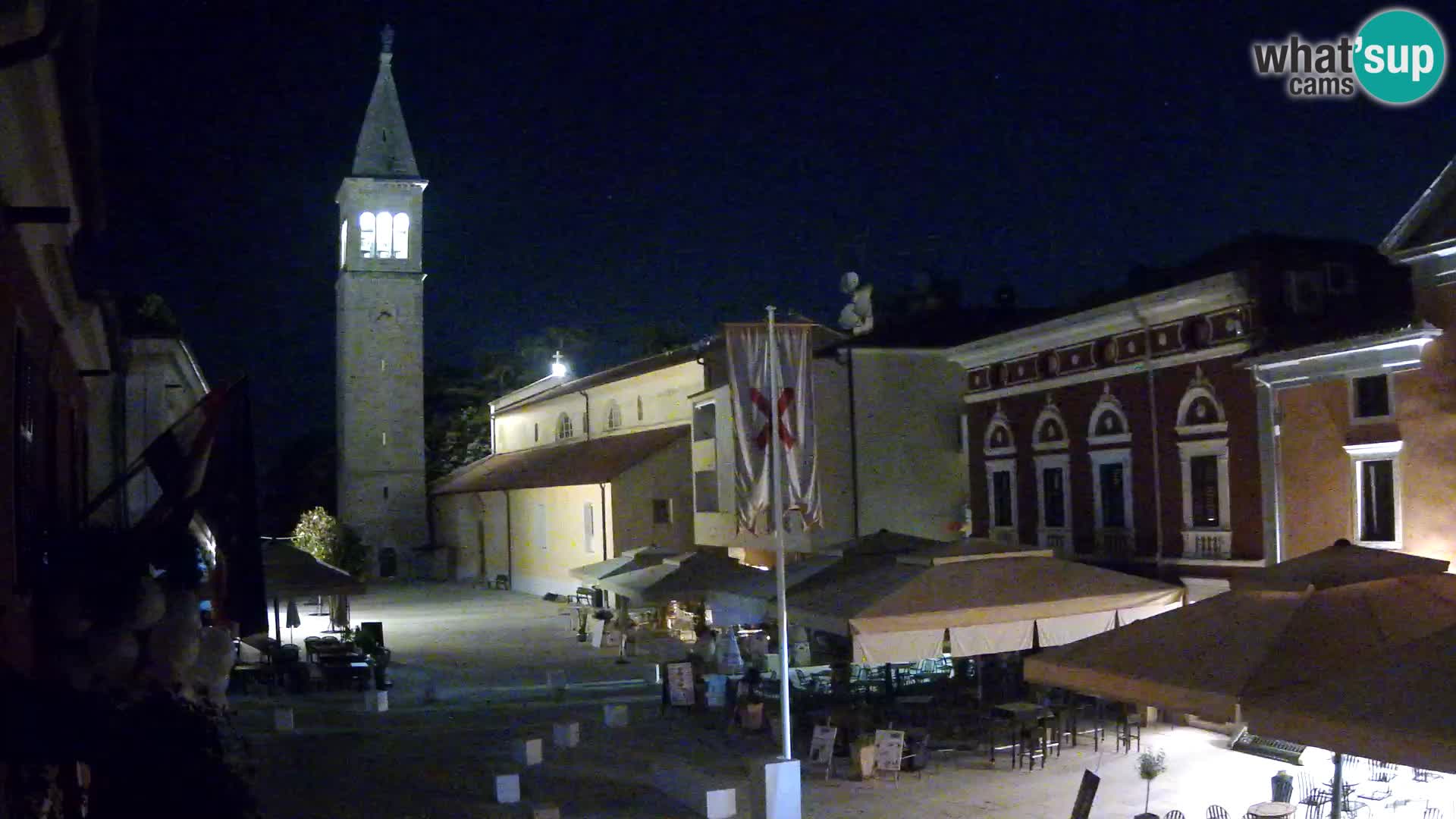 Novigrad Webcam – Veliki Trg (großen Platz) – Istrien – Kroatien