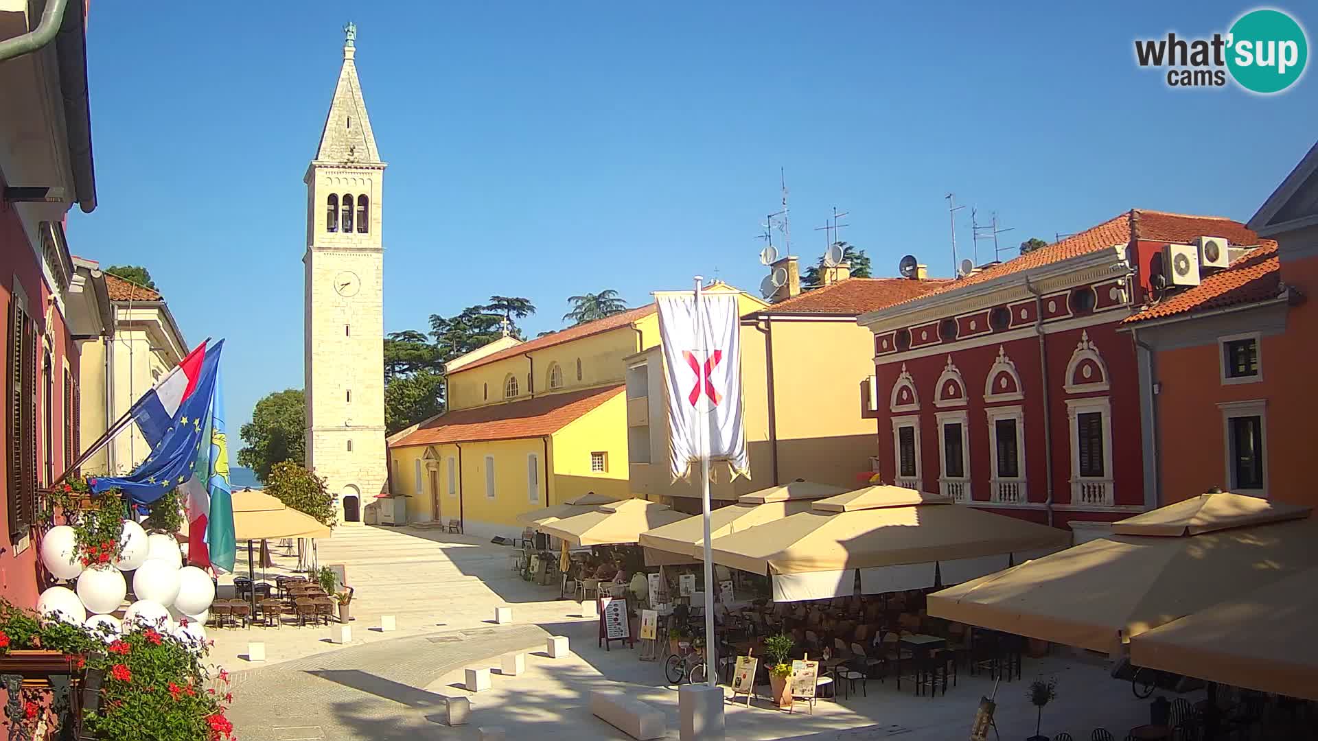 Spletna kamera Novigrad – Veliki Trg