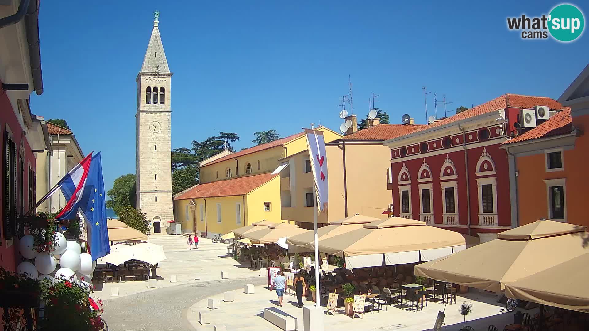 Live Webcam Novigrad – Veliki Trg (gran plaza) – Piazza Grande