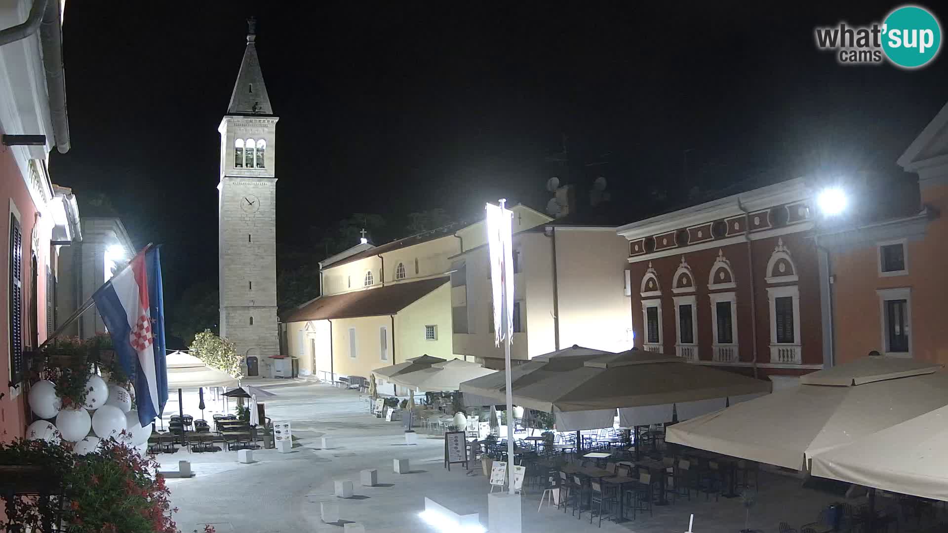 Novigrad Webcam – Veliki Trg (großen Platz) – Istrien – Kroatien