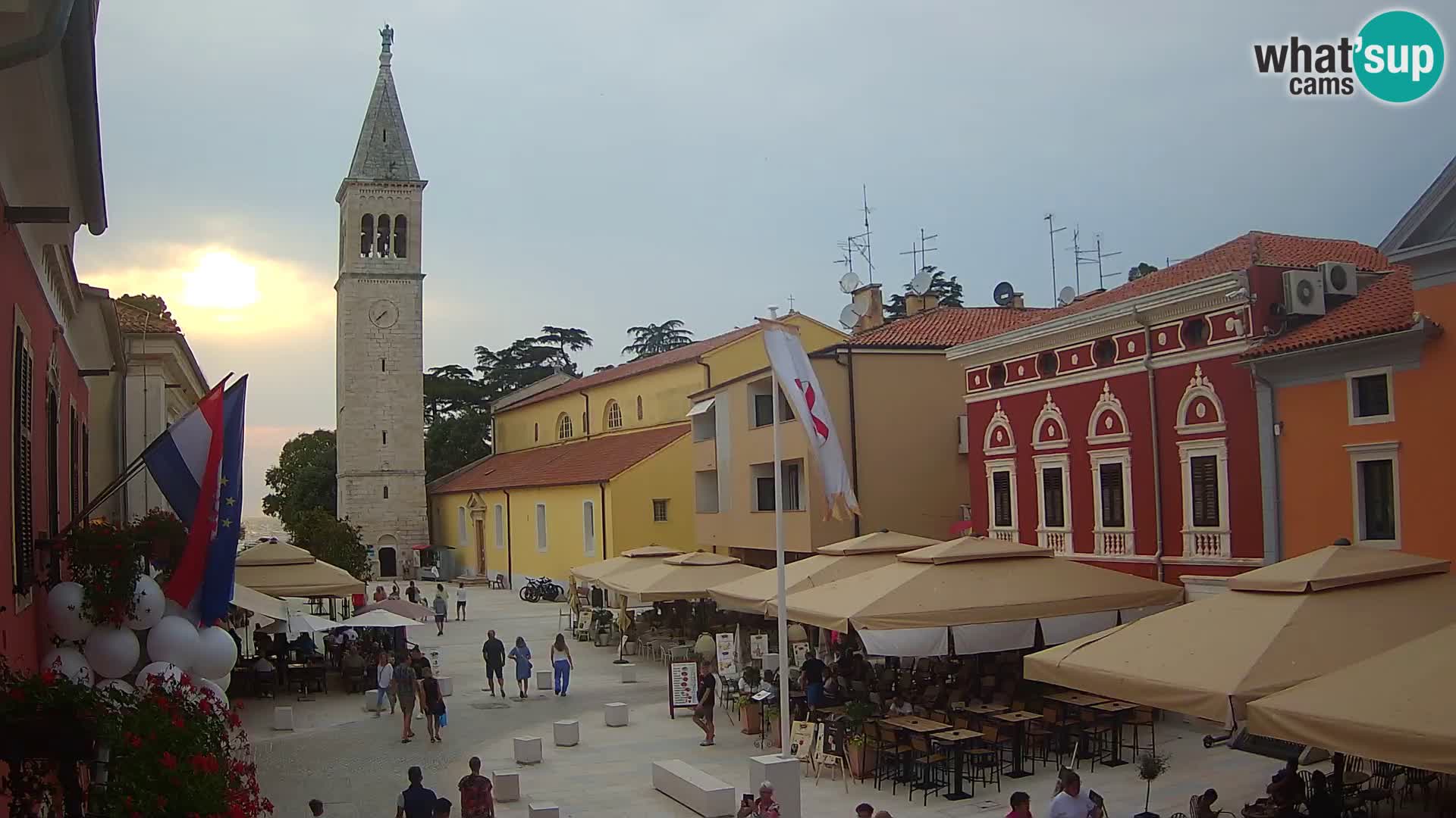 LIVE Webcam Cittanova / Novigrad – Piazza Grande – Istria
