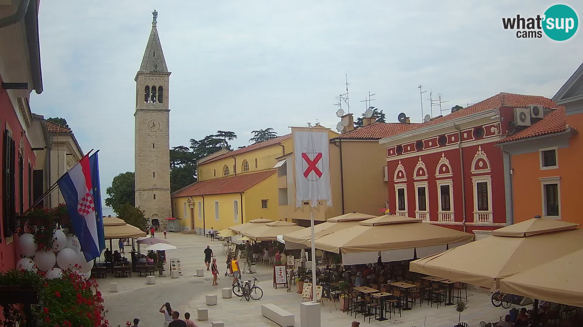 Live Webcam Novigrad – Veliki Trg (gran plaza) – Piazza Grande