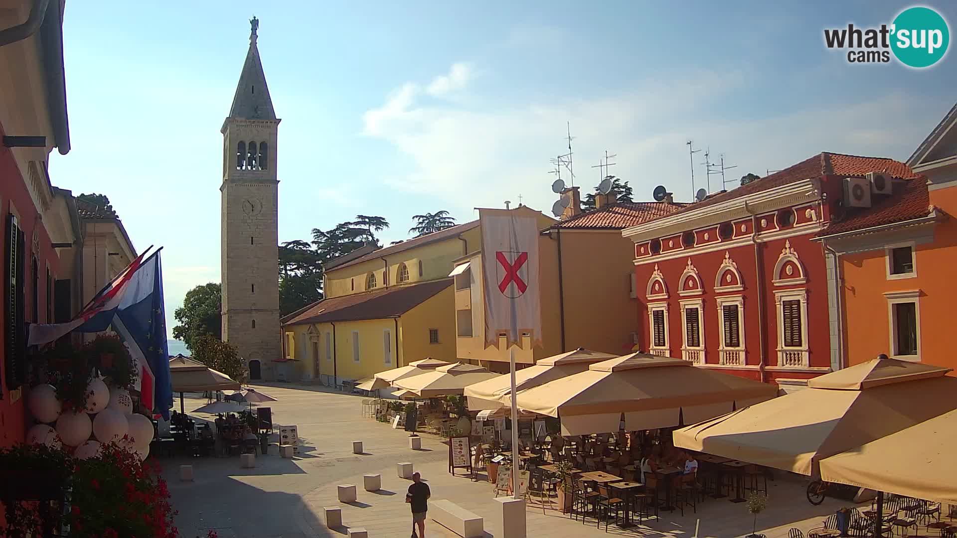 Web Kamera Novigrad – Veliki Trg / Piazza Grande