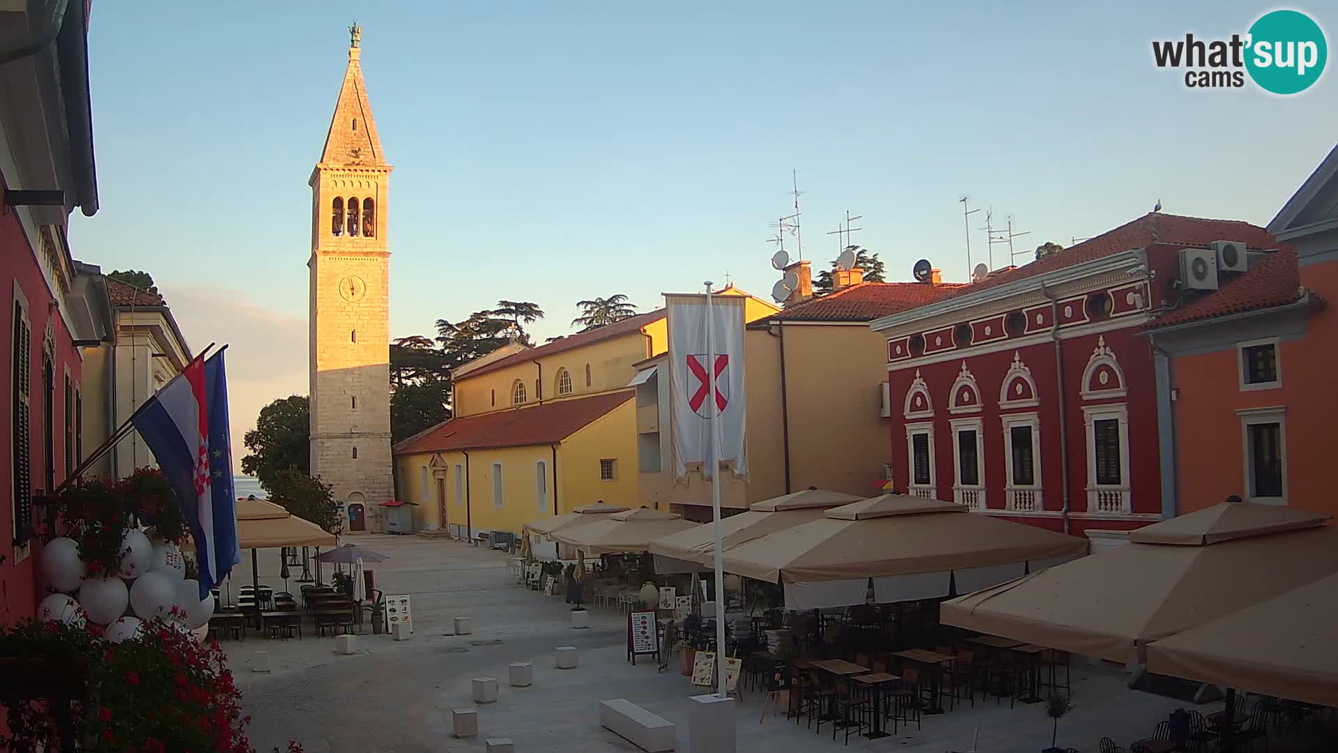 Spletna kamera Novigrad – Veliki Trg