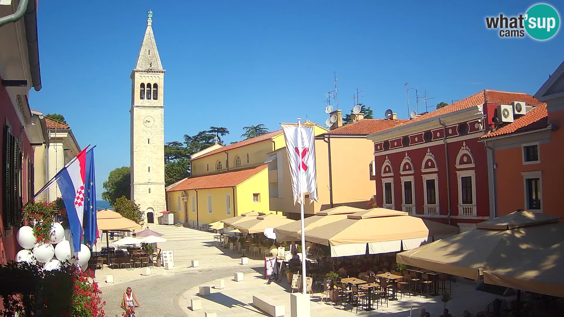 Web Kamera Novigrad – Veliki Trg / Piazza Grande